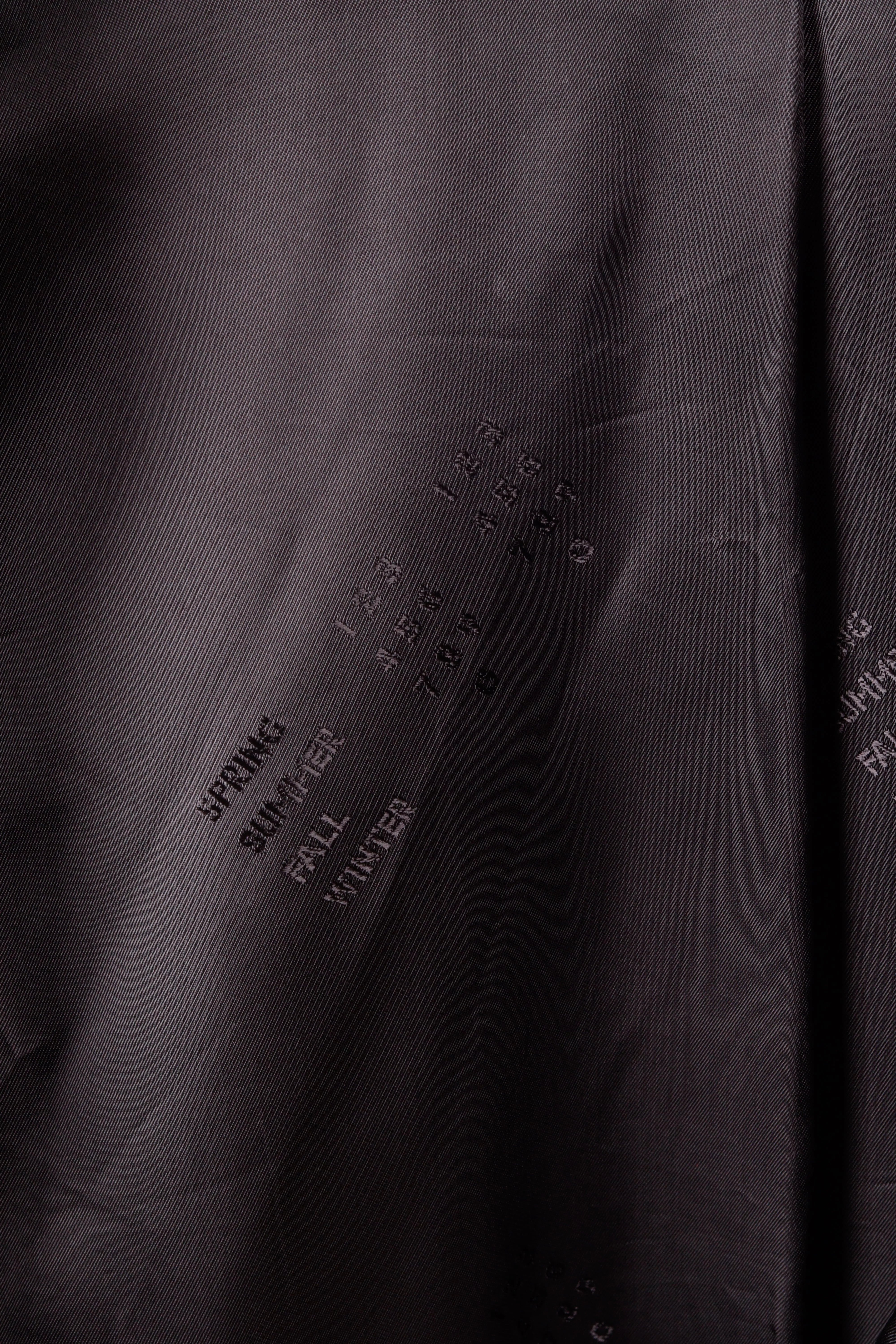 4SDesigns SS21 'Twill Cardigan' Zip-Up Jacket Black (2021)