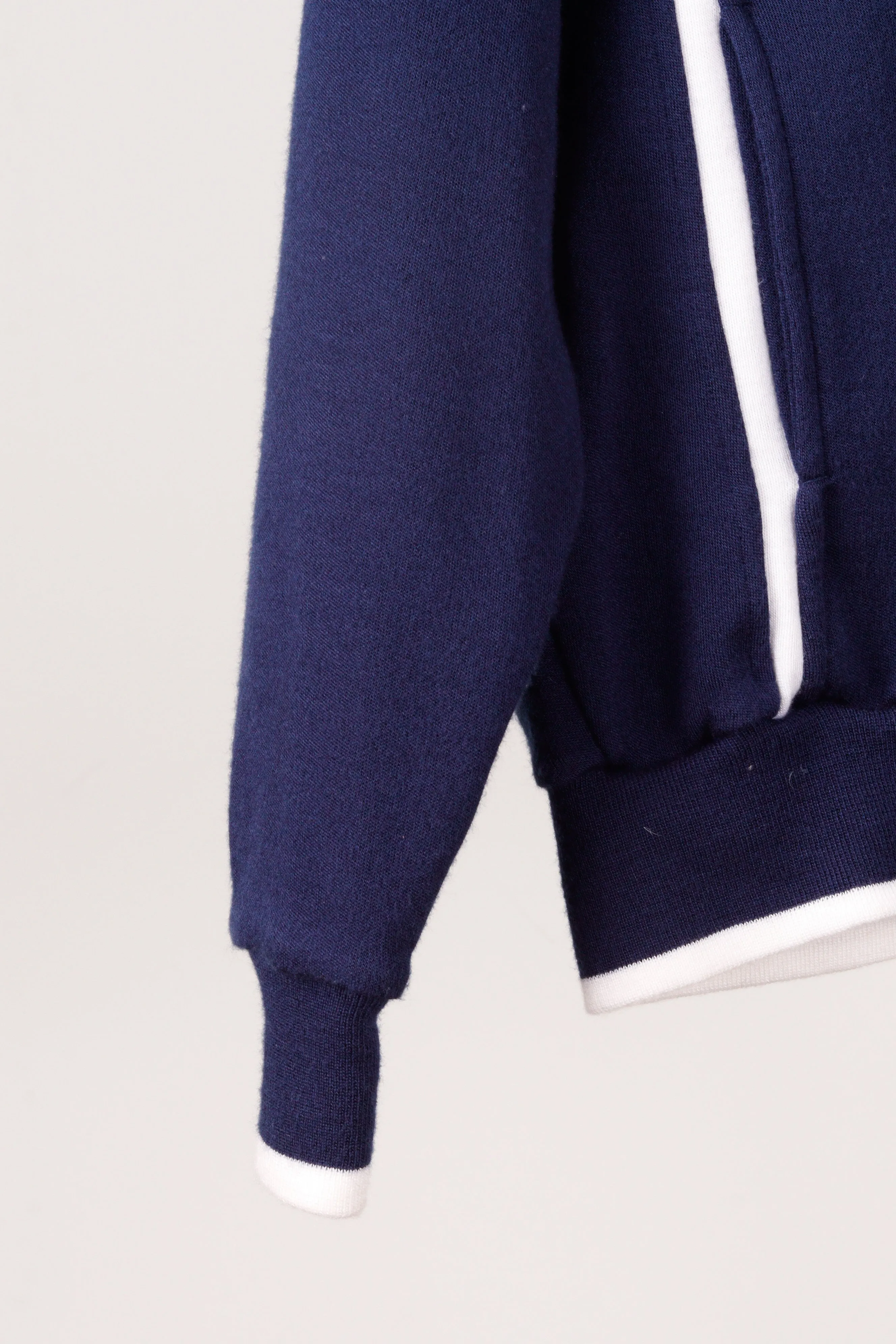 80's Christian Dior Monsieur 'Color Piping Contrast' Track Suit Navy
