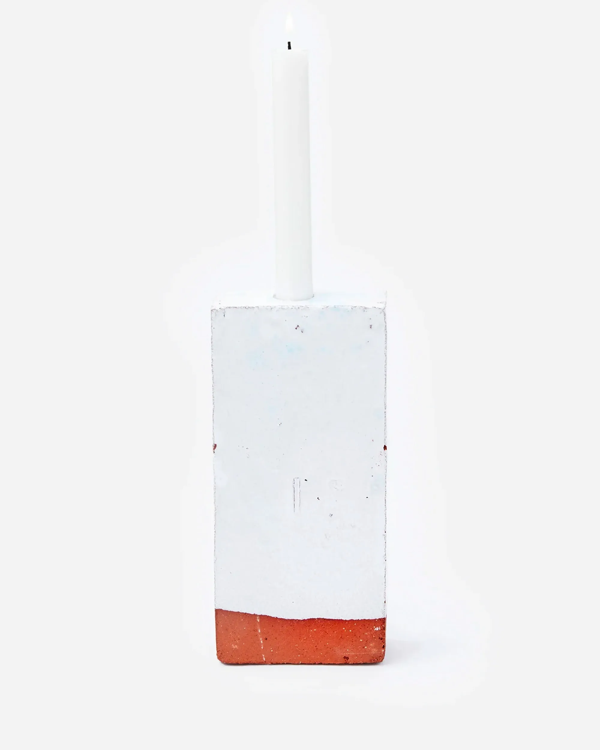 A Single Brick Candle