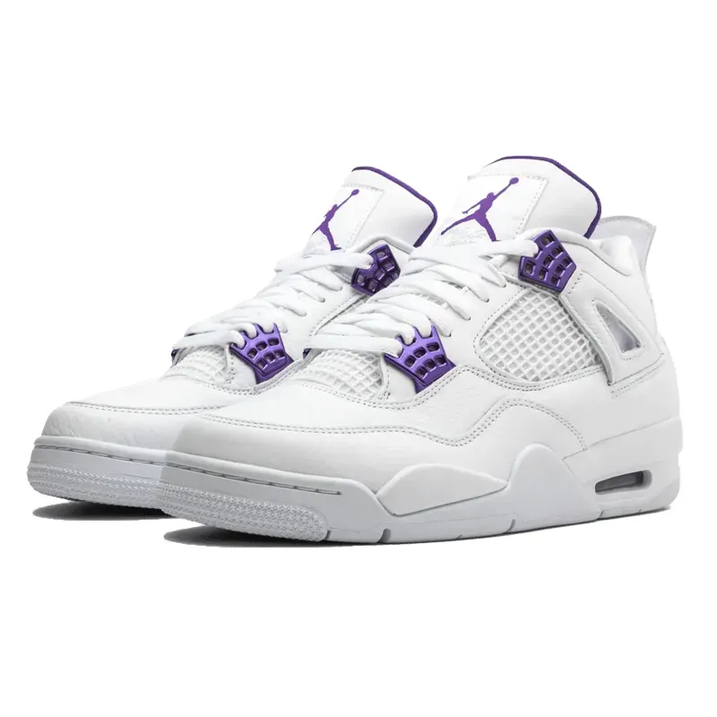 Air Jordan 4 Retro Purple Metallic