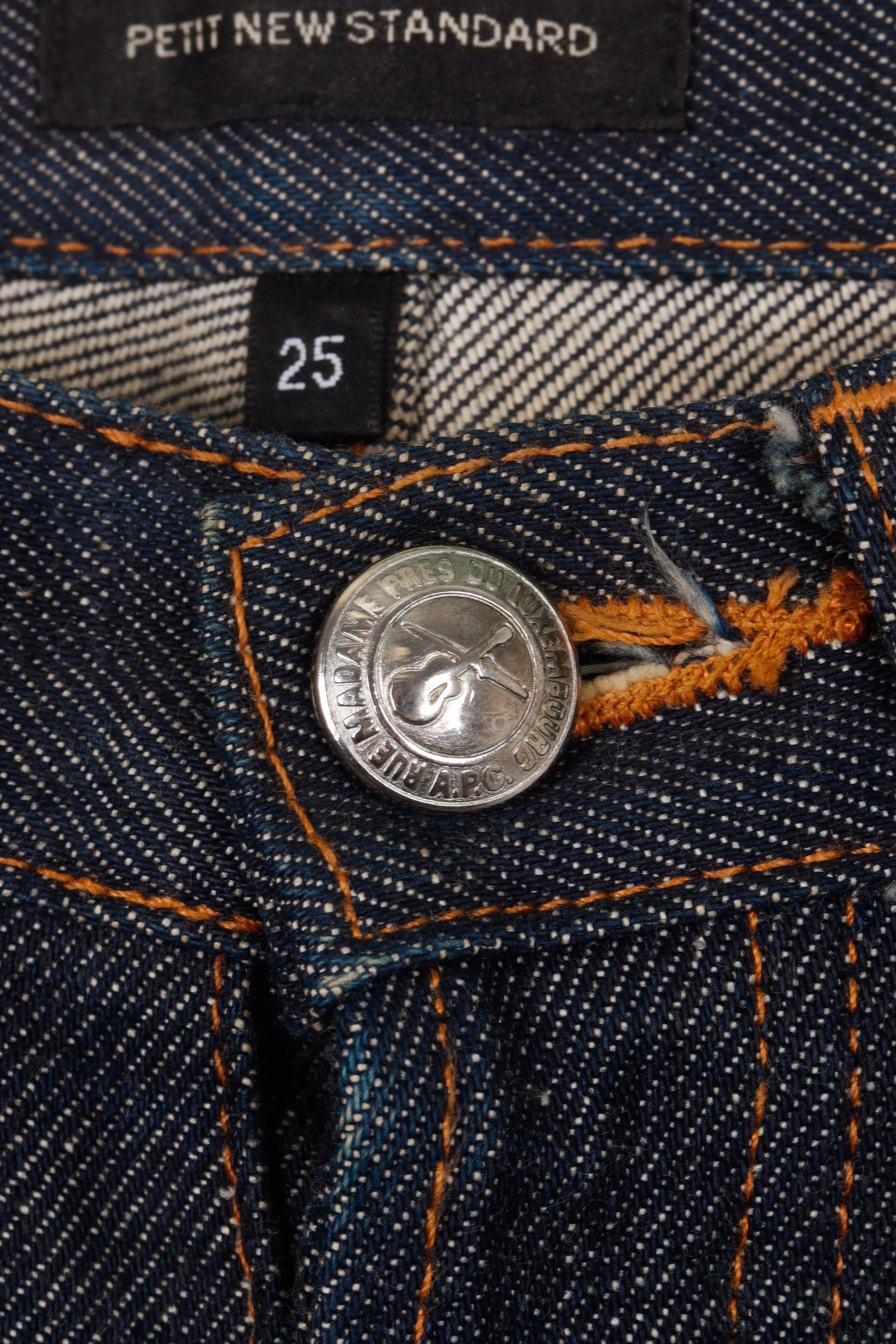 APC 'Petit New Standard' Selvedge Denim Jeans Indigo