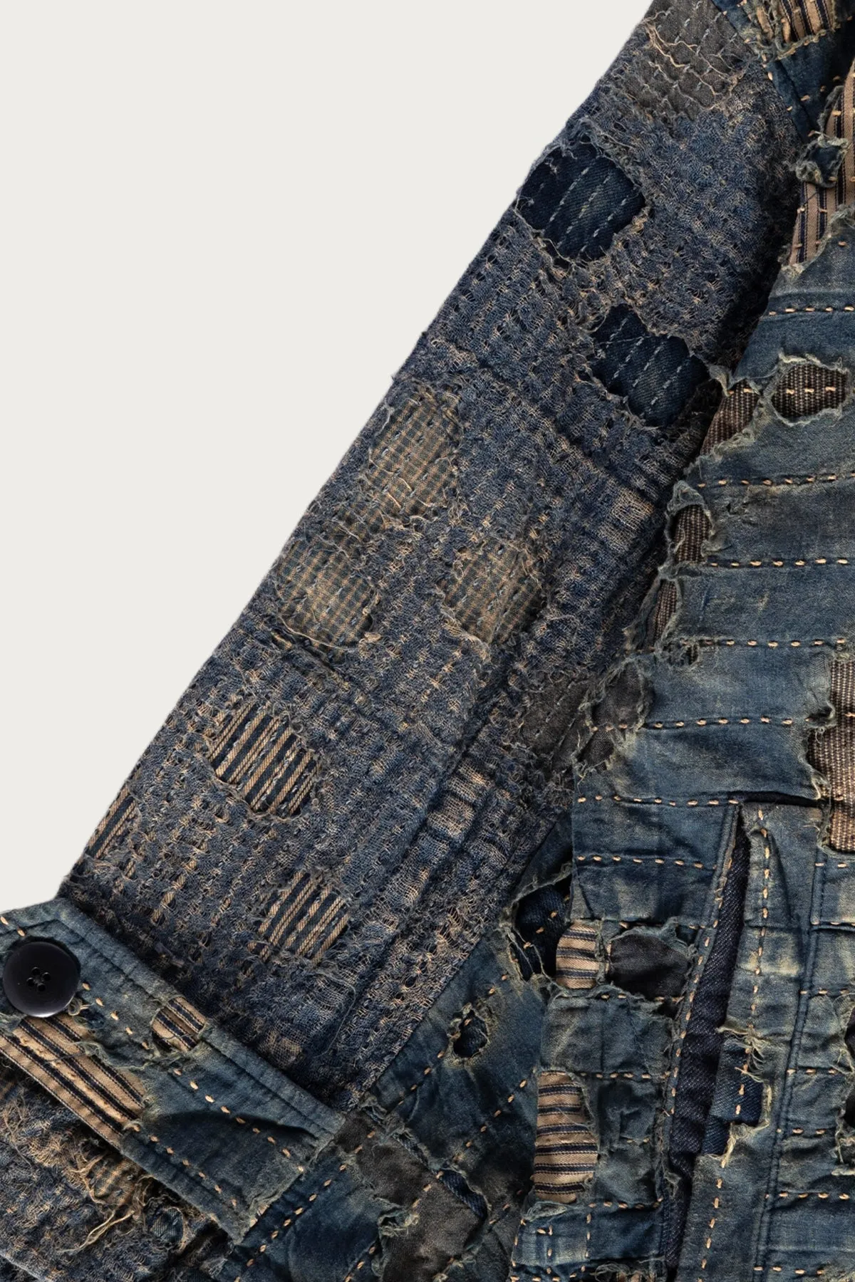 BORO CAVALIER Coat - Indigo