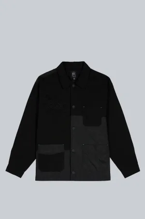 BRAIN DEAD DOILY CHORE COAT BLACK