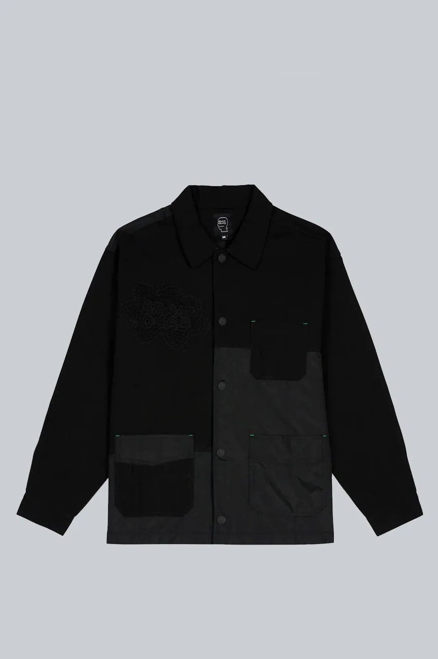 BRAIN DEAD DOILY CHORE COAT BLACK