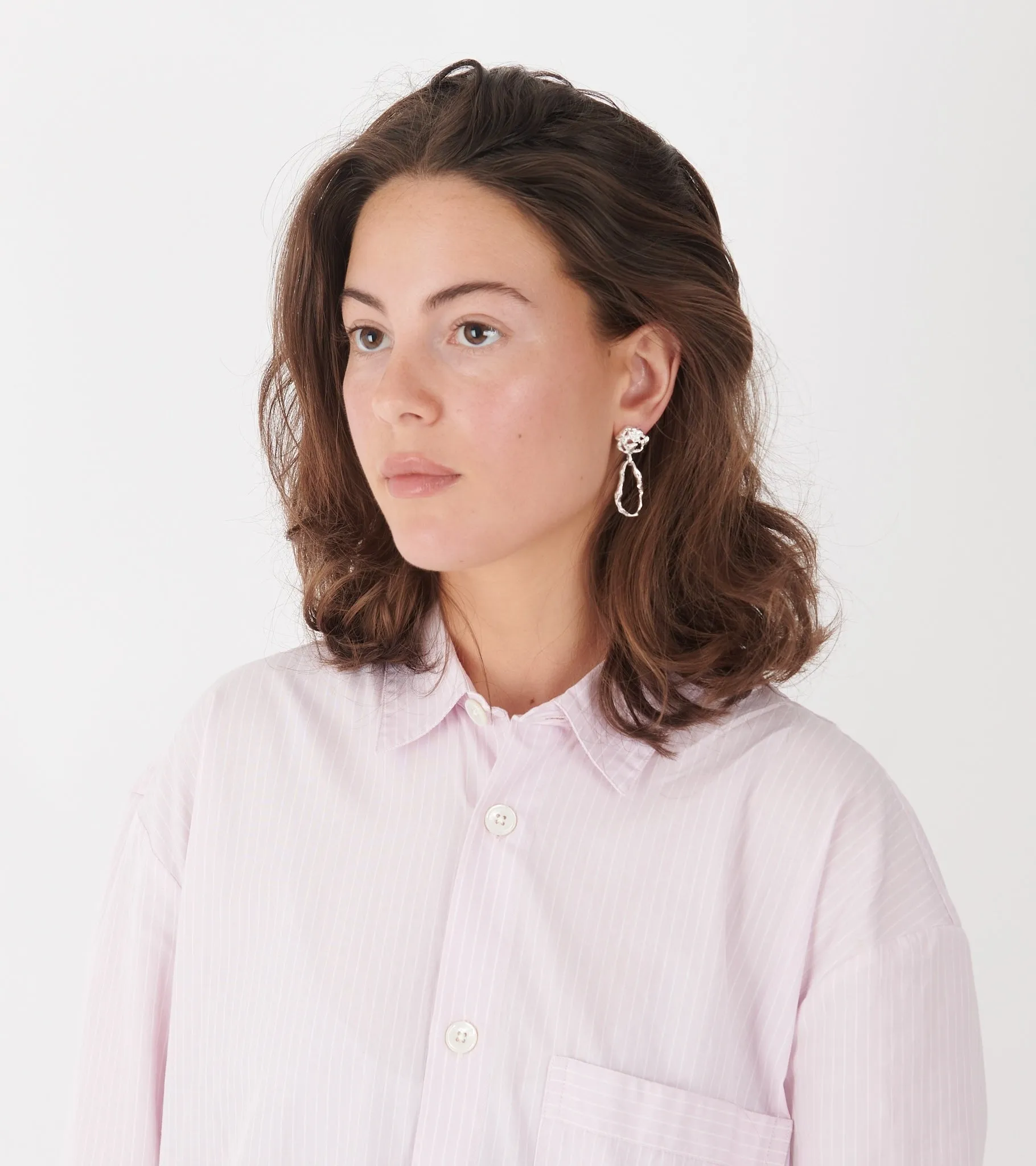 Cathrine Earring Silver