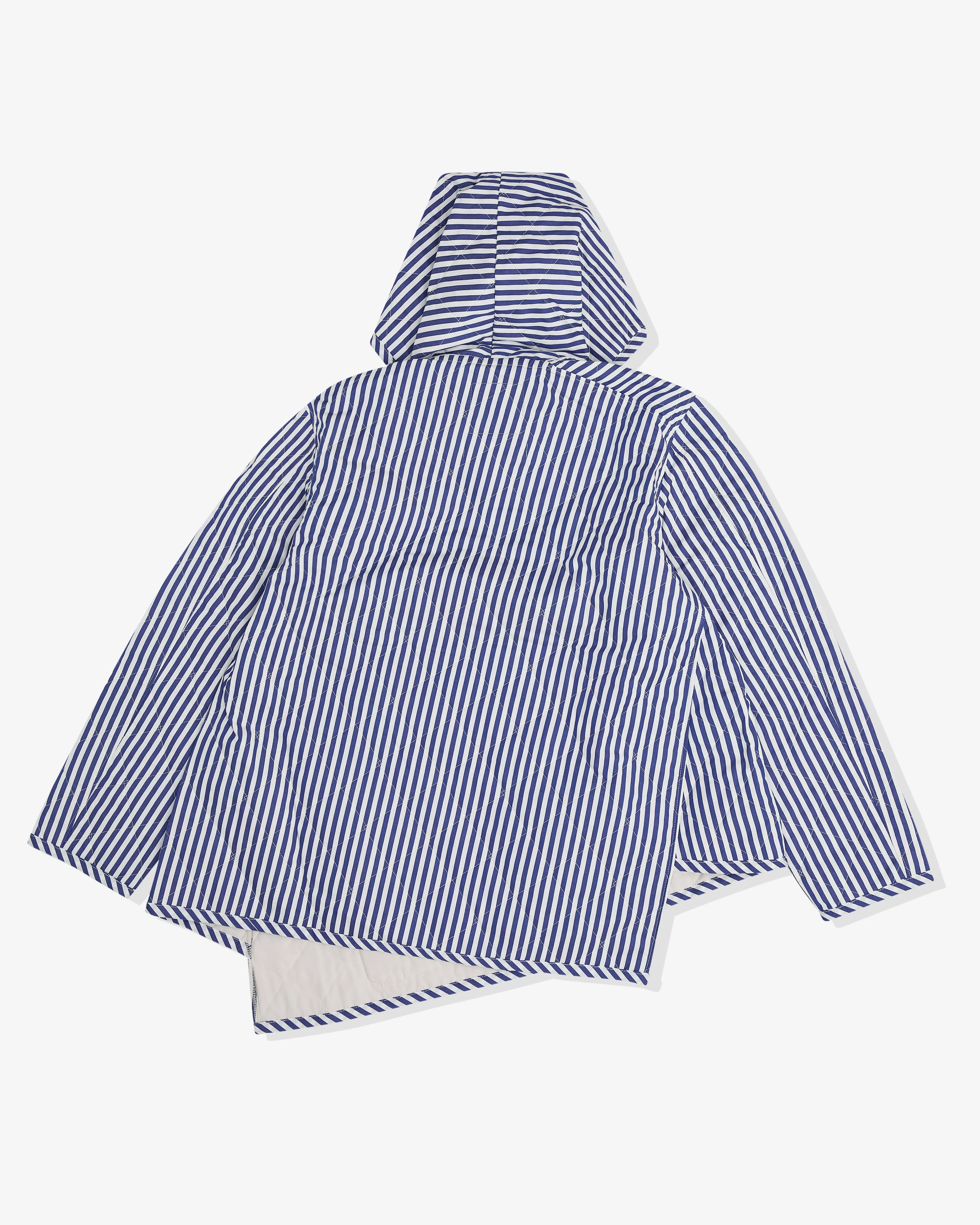 CDG Shirt - Men's Lavenham Asymmetric Striped Jacket - (Blue)