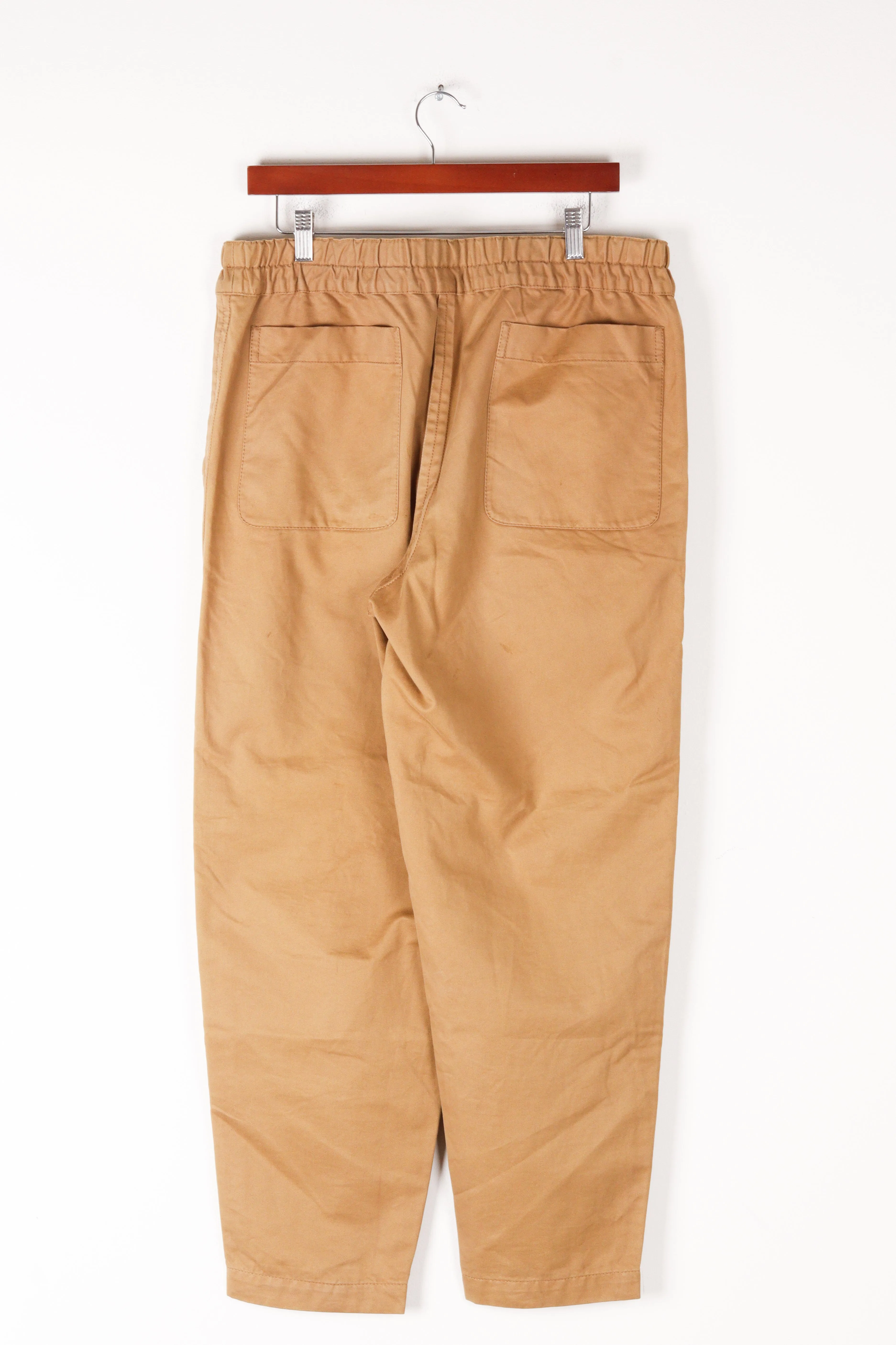 Comme des Garons Boy FW18 'Drawstring Chino' Pants Beige (2018)