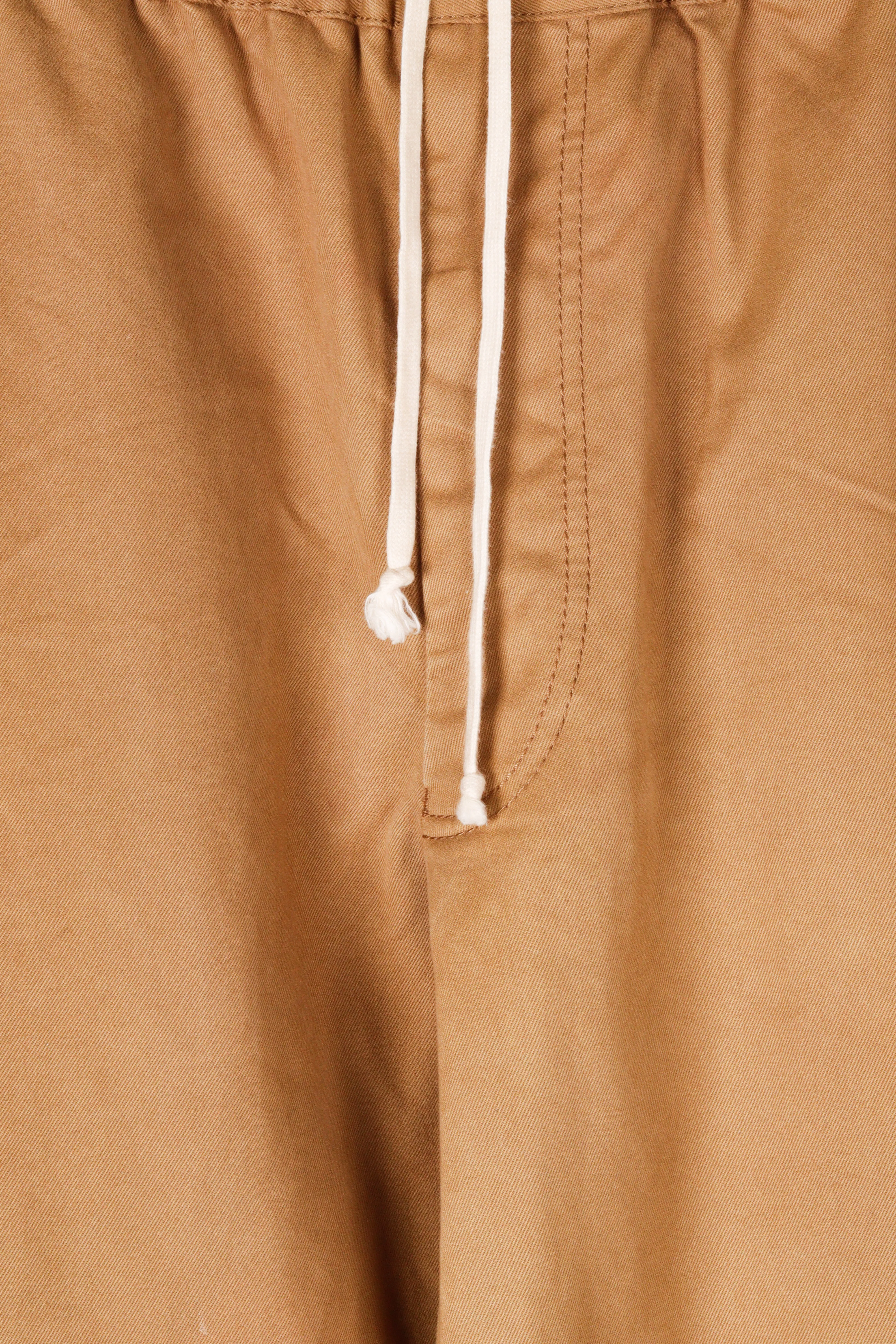 Comme des Garons Boy FW18 'Drawstring Chino' Pants Beige (2018)