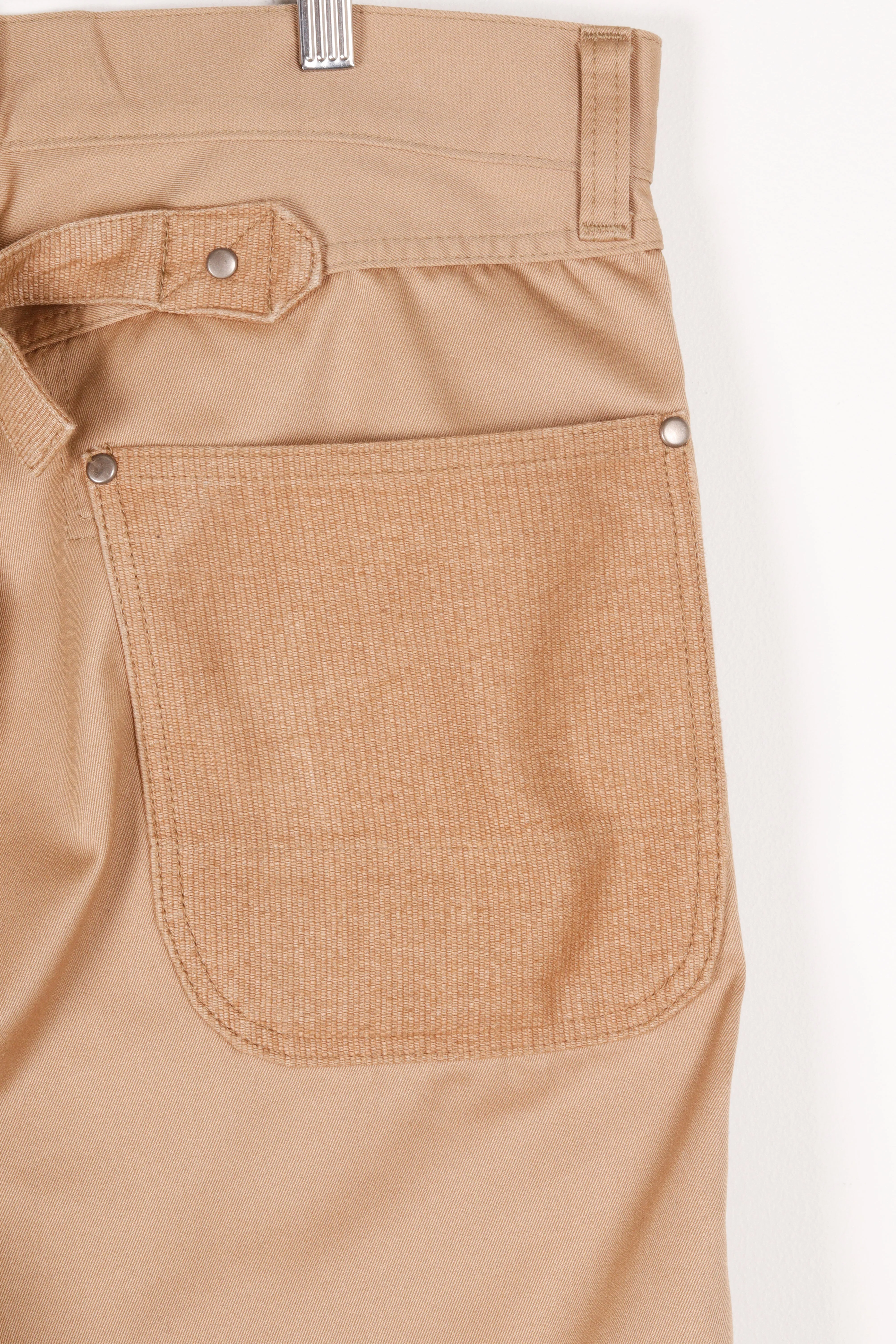 Comme des Garons Junya Watanabe MAN SS14 'Double Pocket' Trousers Khaki (2014)