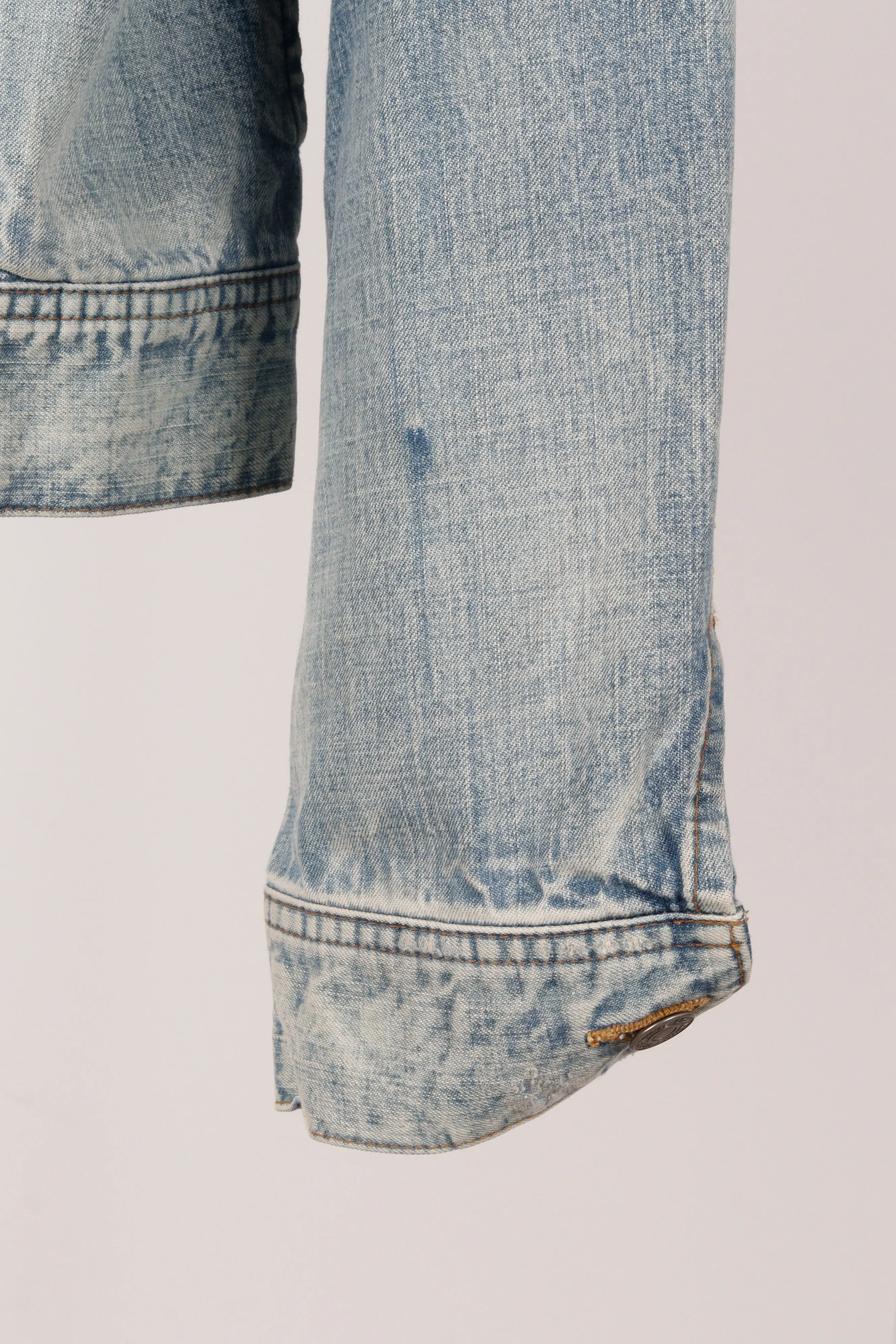 Dior Homme SS11 'Bleached Light Wash' Denim Jacket (2011)