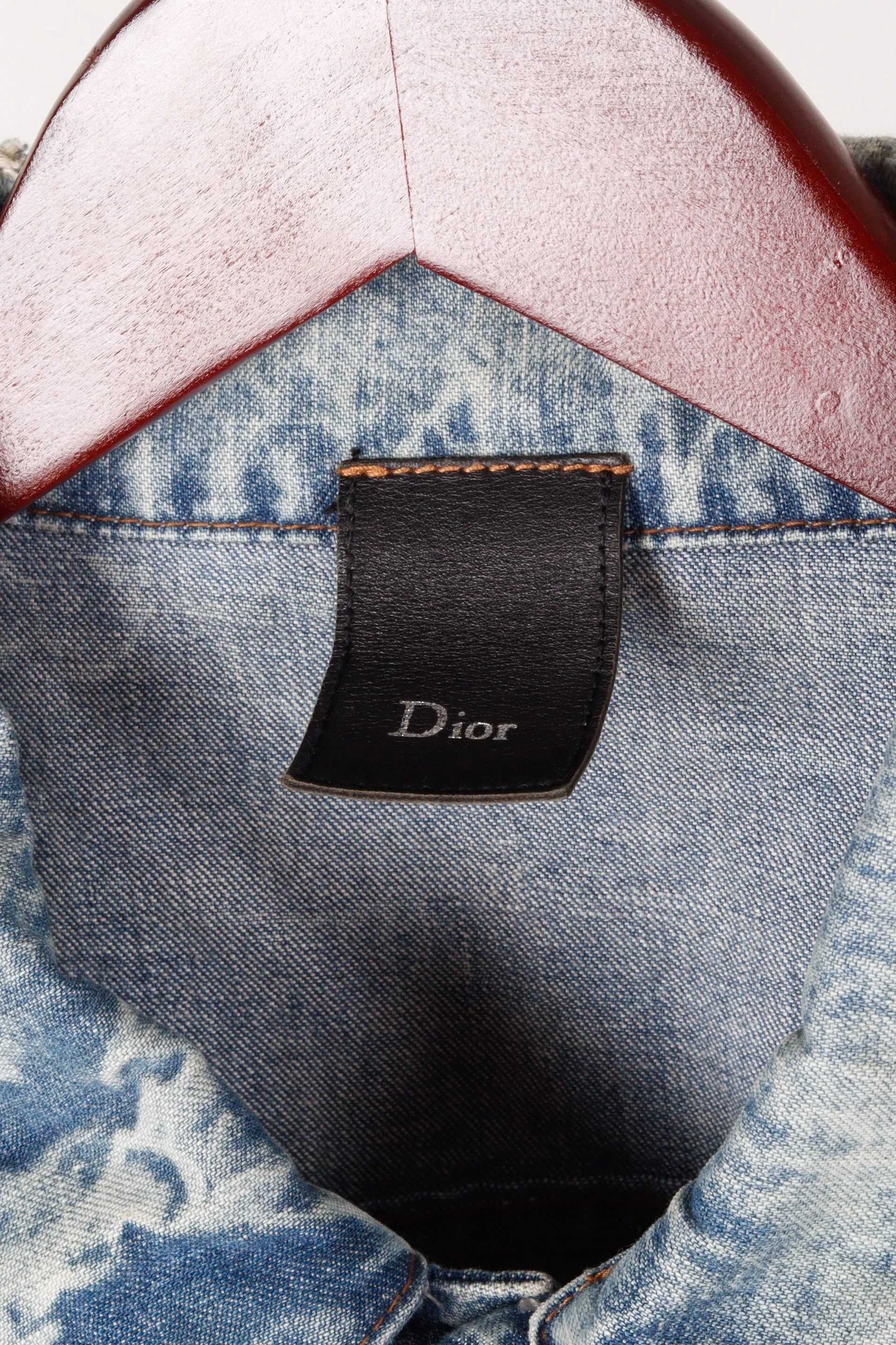 Dior Homme SS11 'Bleached Light Wash' Denim Jacket (2011)