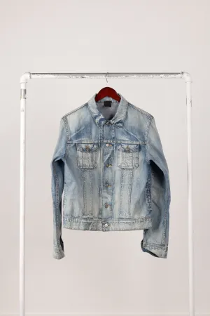 Dior Homme SS11 'Bleached Light Wash' Denim Jacket (2011)