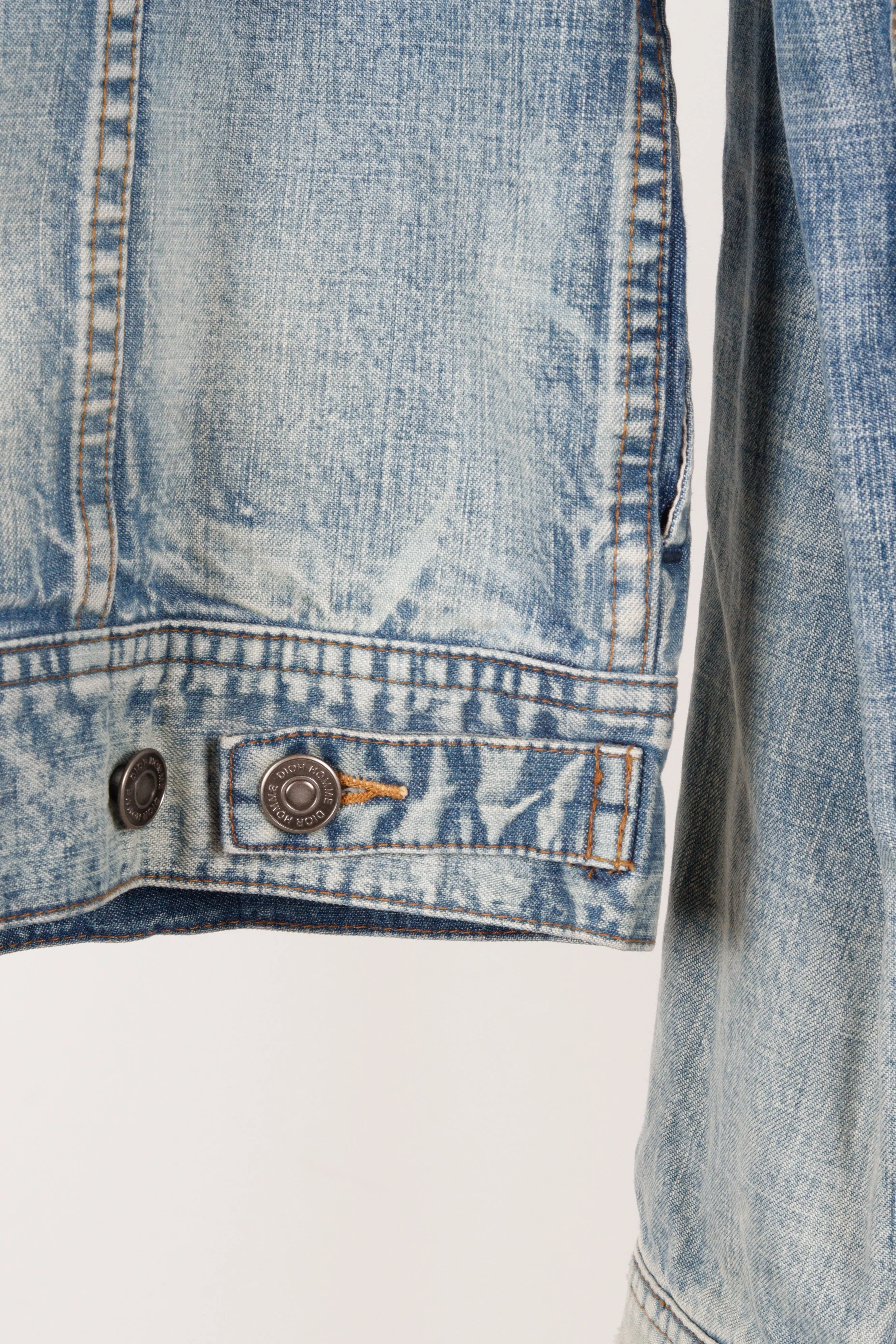 Dior Homme SS11 'Bleached Light Wash' Denim Jacket (2011)