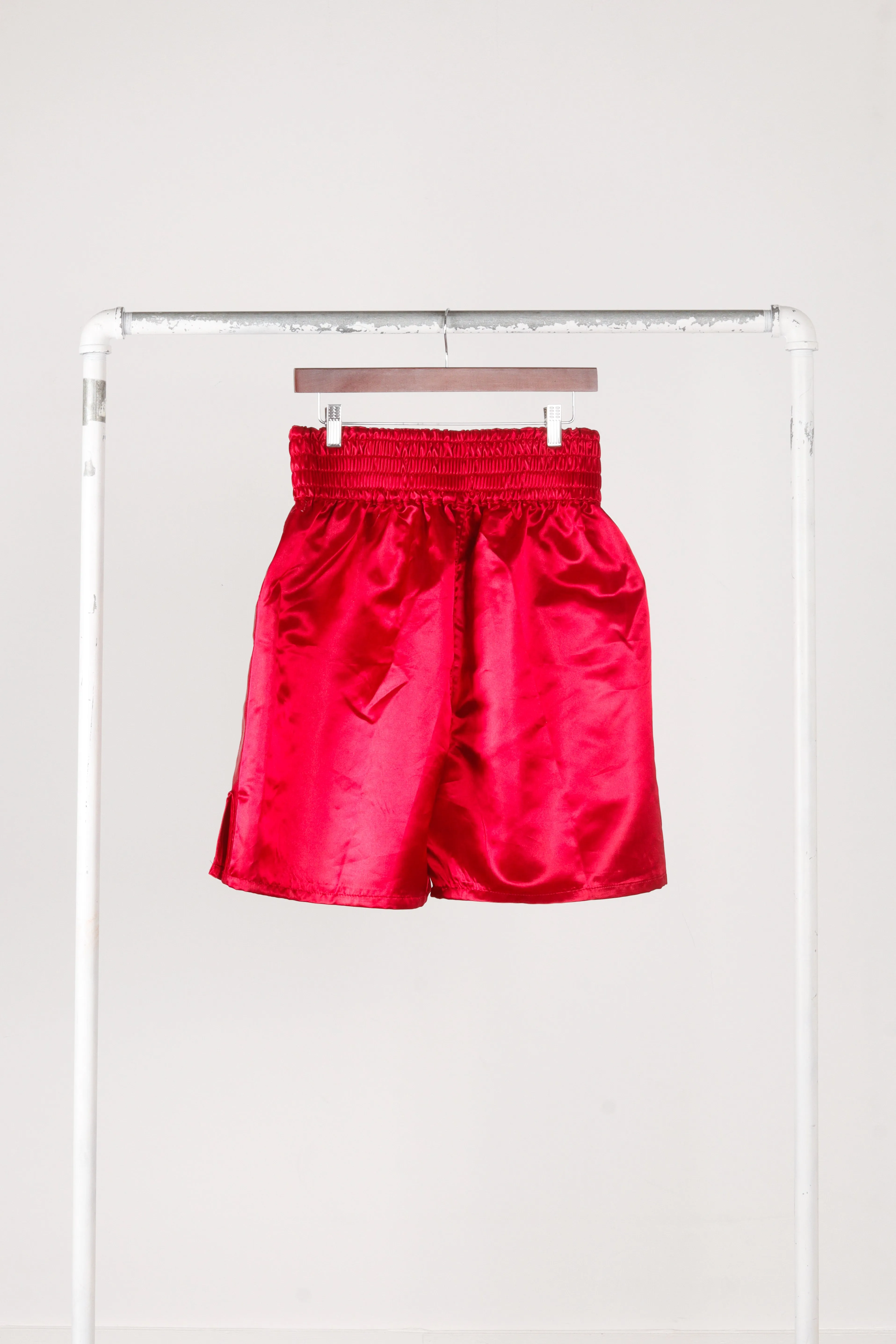 Everlast 'Satin 21 Inch Boxing' Shorts Red