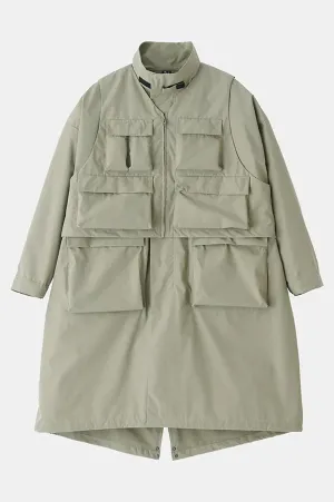 GRAMICCI F/CE LAYERED OUTWEAR BEIGE