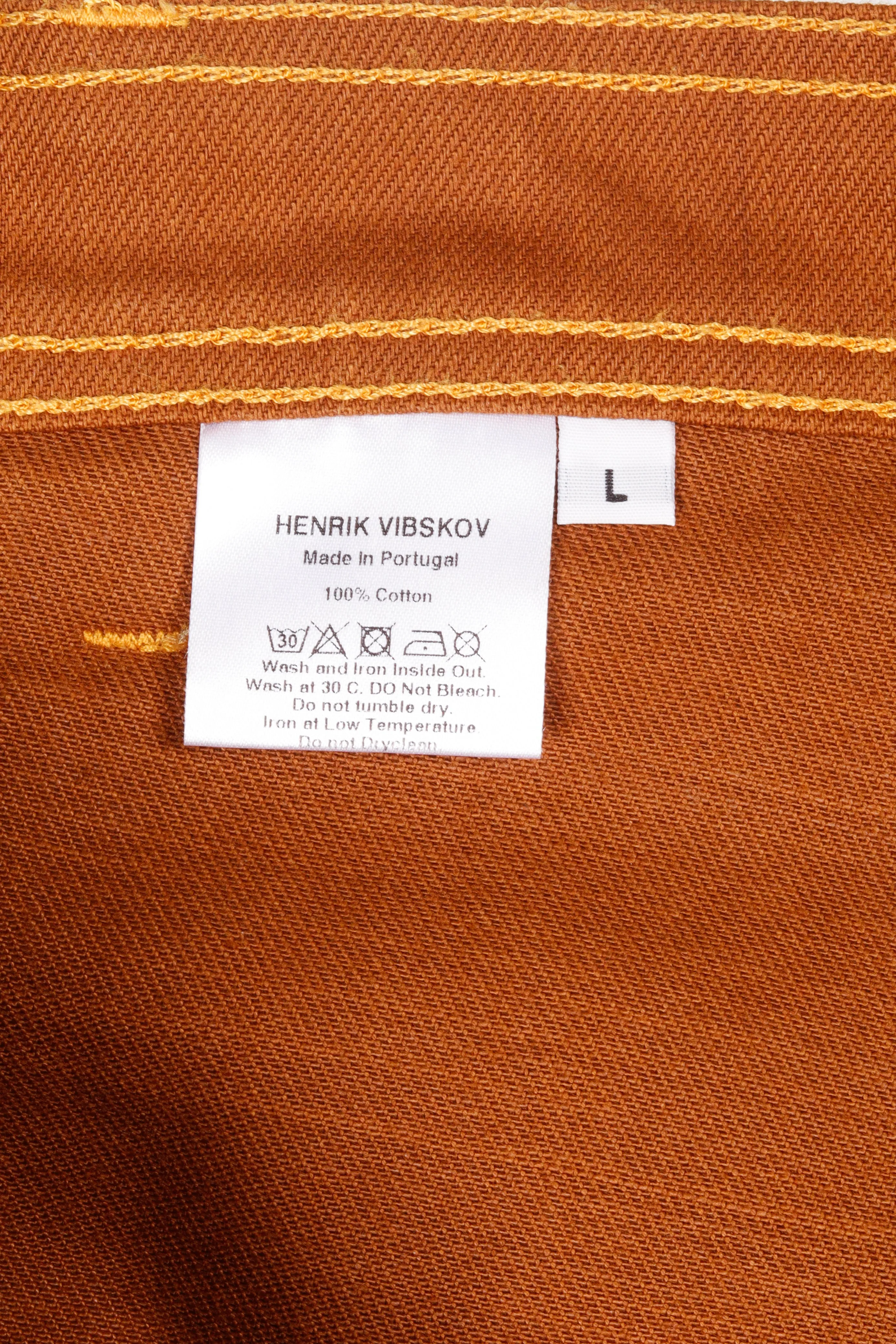 Henrik Vibskov FW17 'Jim' Jeans Brown (2017)