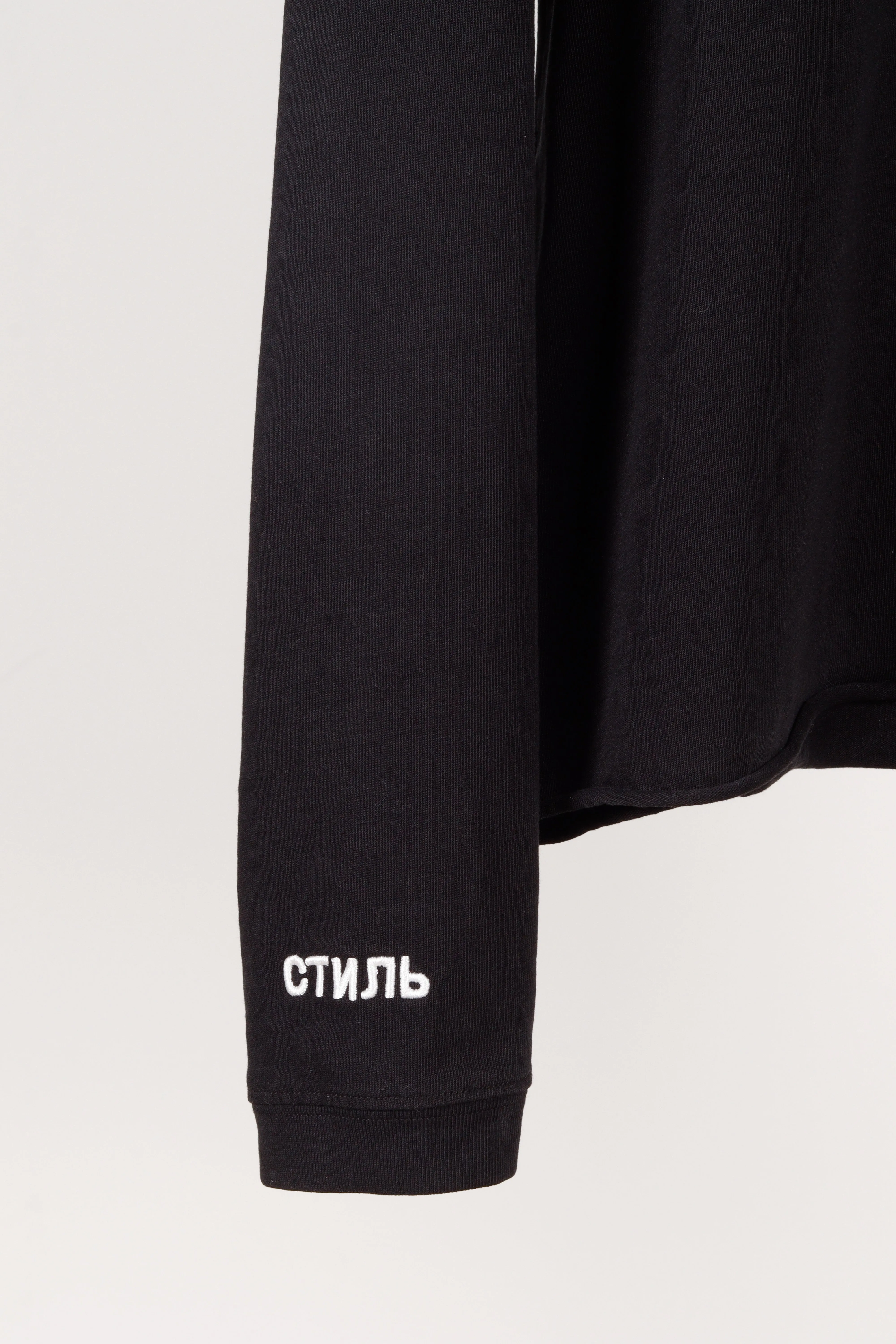 Heron Preston SS22 'CTNMB Motif' Mockneck L/S T-Shirt Black (2022)