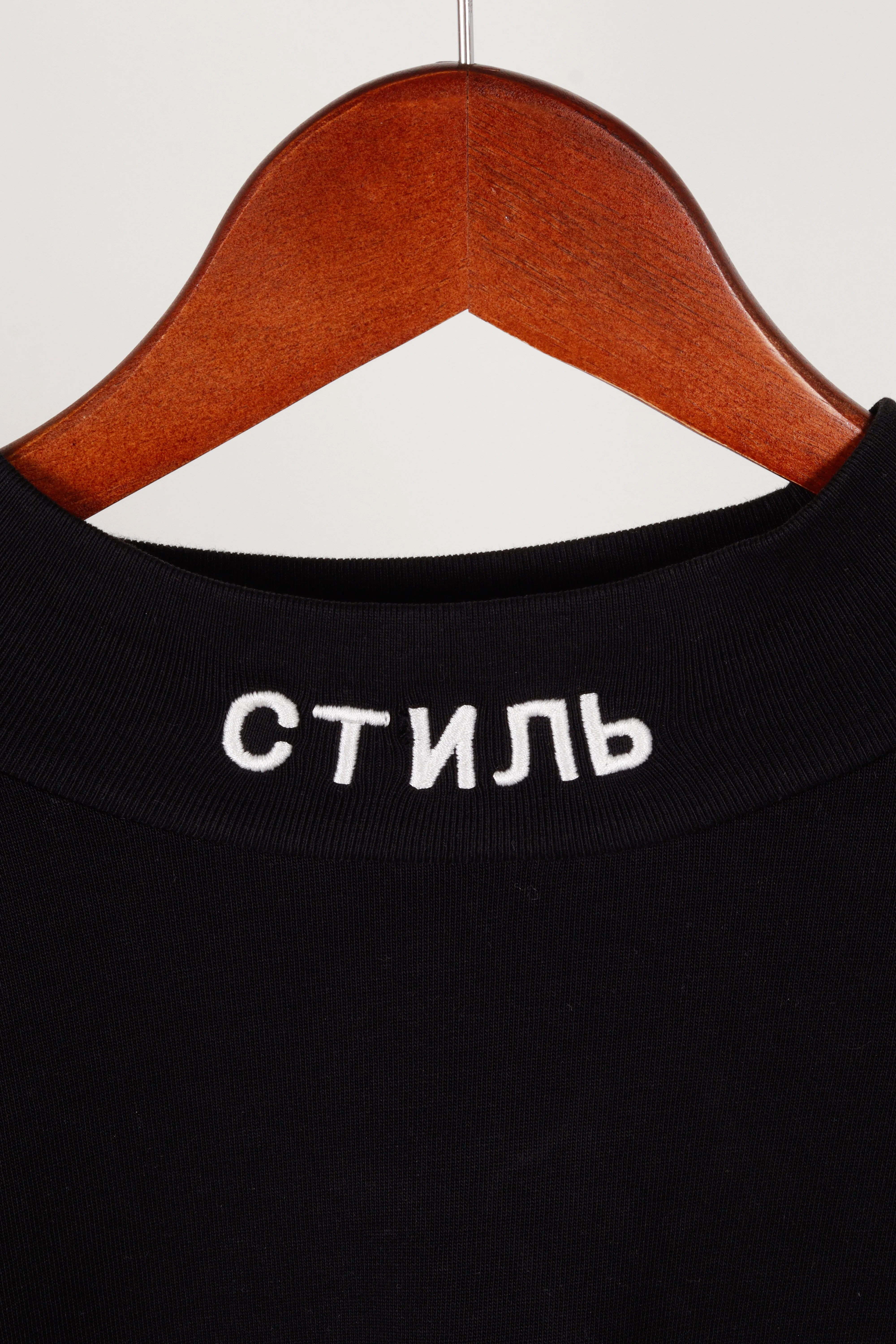 Heron Preston SS22 'CTNMB Motif' Mockneck L/S T-Shirt Black (2022)