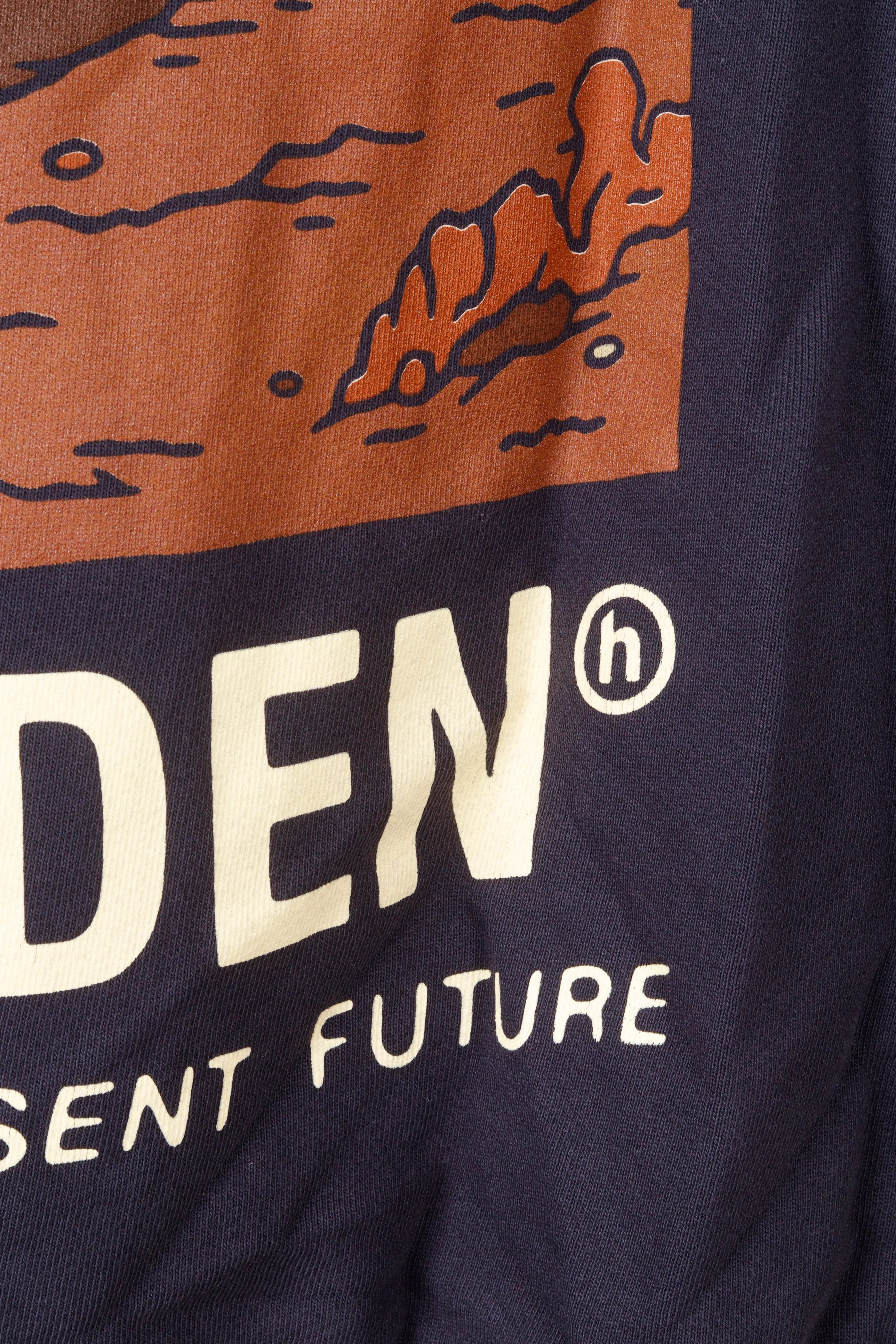 Hidden NY x Star Trak SS21 'Landing' Hooded Sweatshirt Navy (2021)