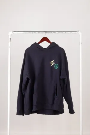 Hidden NY x Star Trak SS21 'Landing' Hooded Sweatshirt Navy (2021)