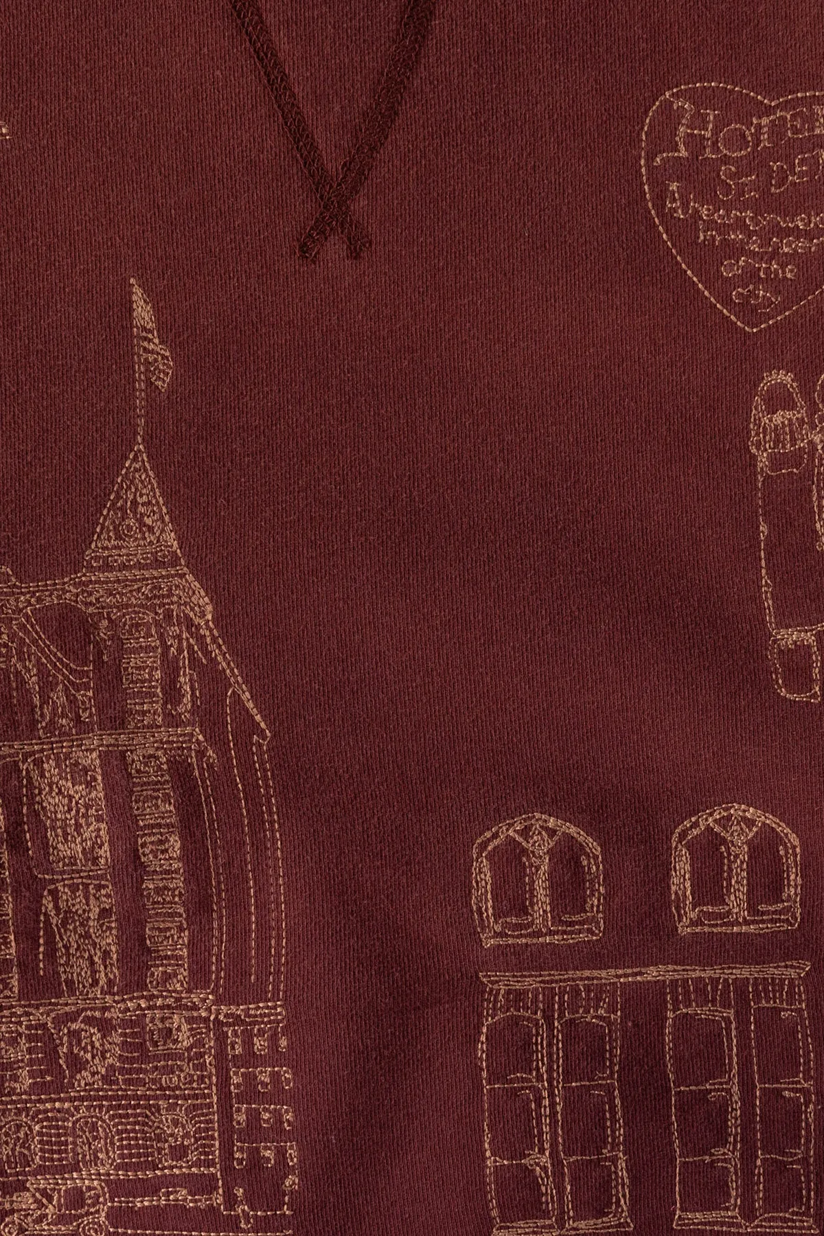Hotel Crewneck - Burgundy