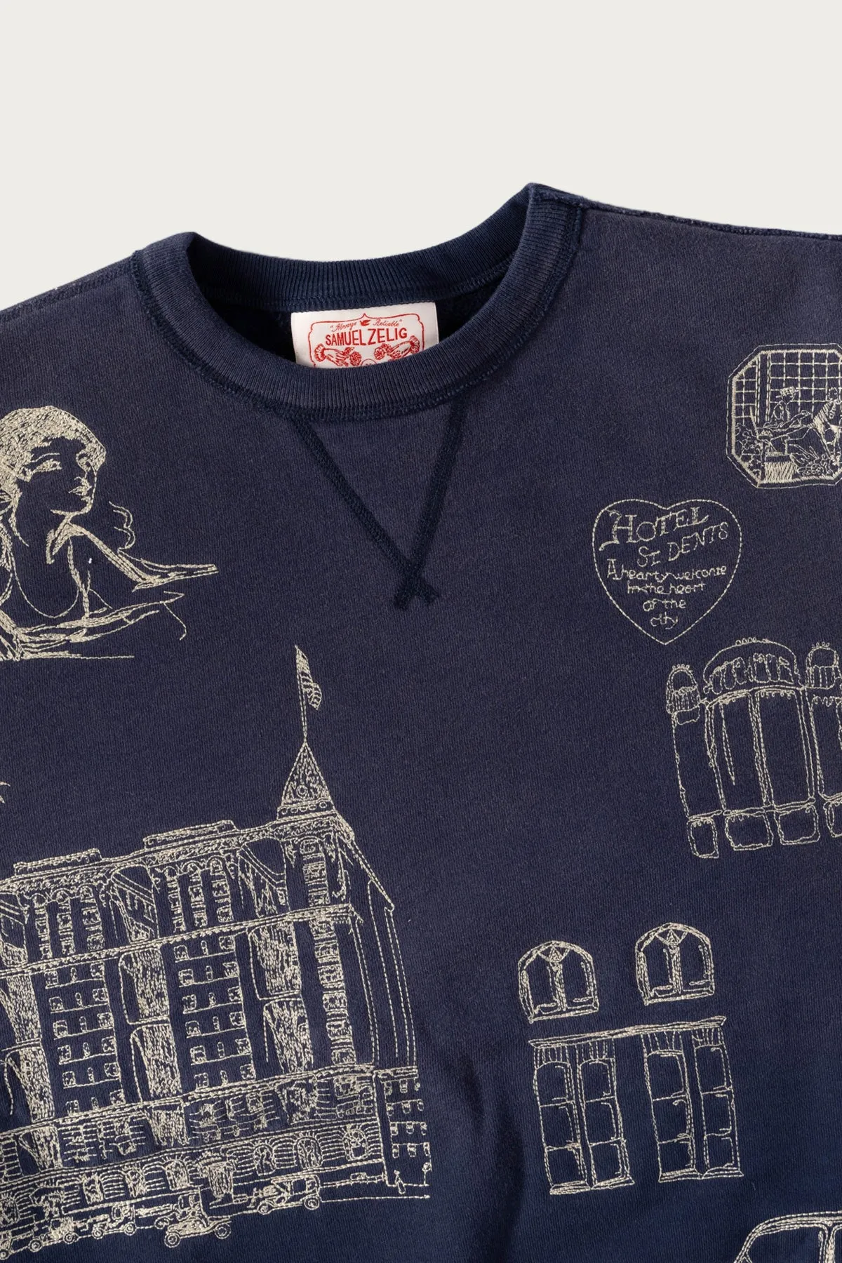 Hotel Crewneck - Navy