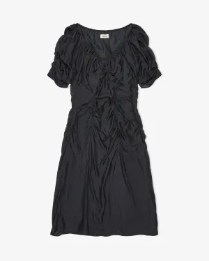 Lemaire - Women's Midi Dress - (Charcoal)