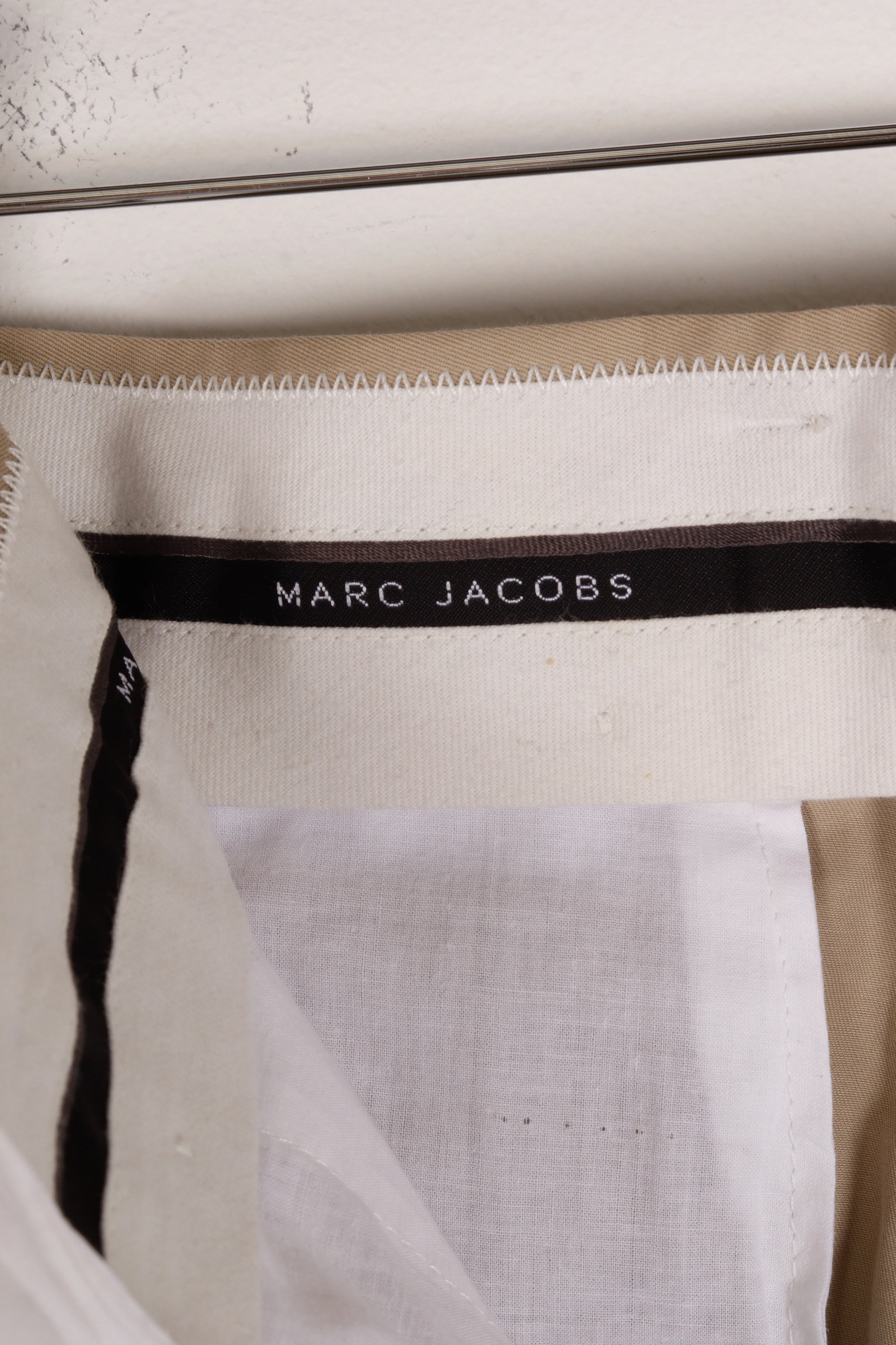 Marc Jacobs 2000's '2-Piece' Mens Suit Beige