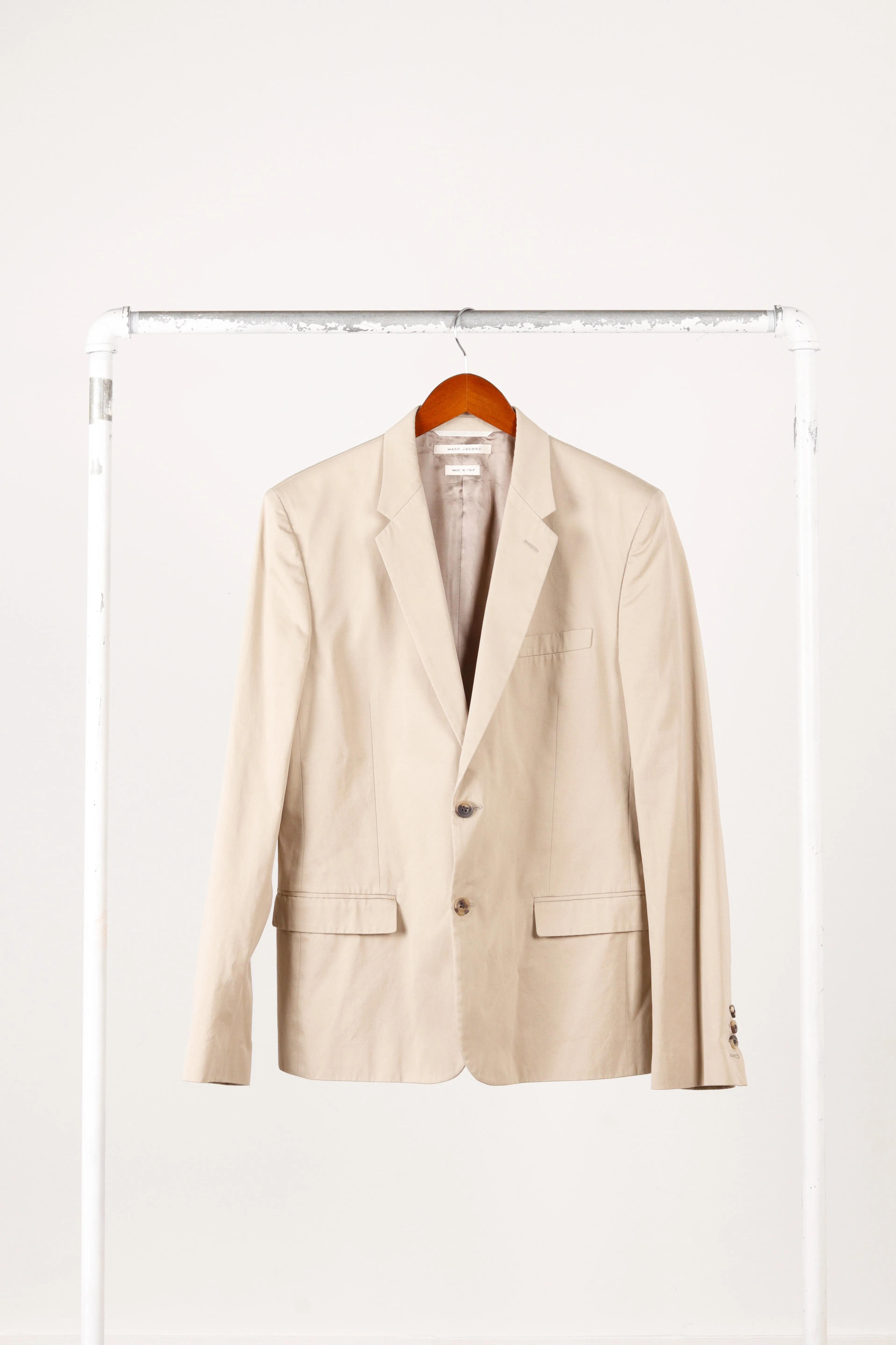 Marc Jacobs 2000's '2-Piece' Mens Suit Beige