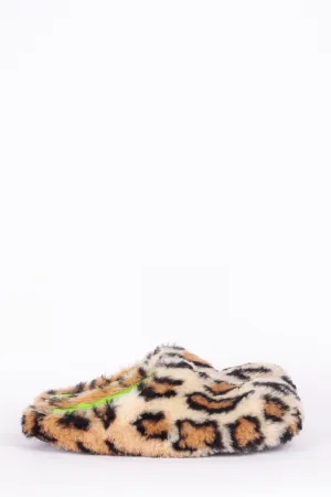 Marni Womens SS22 'Fussbett Sabot' Mules Leopard (2022)