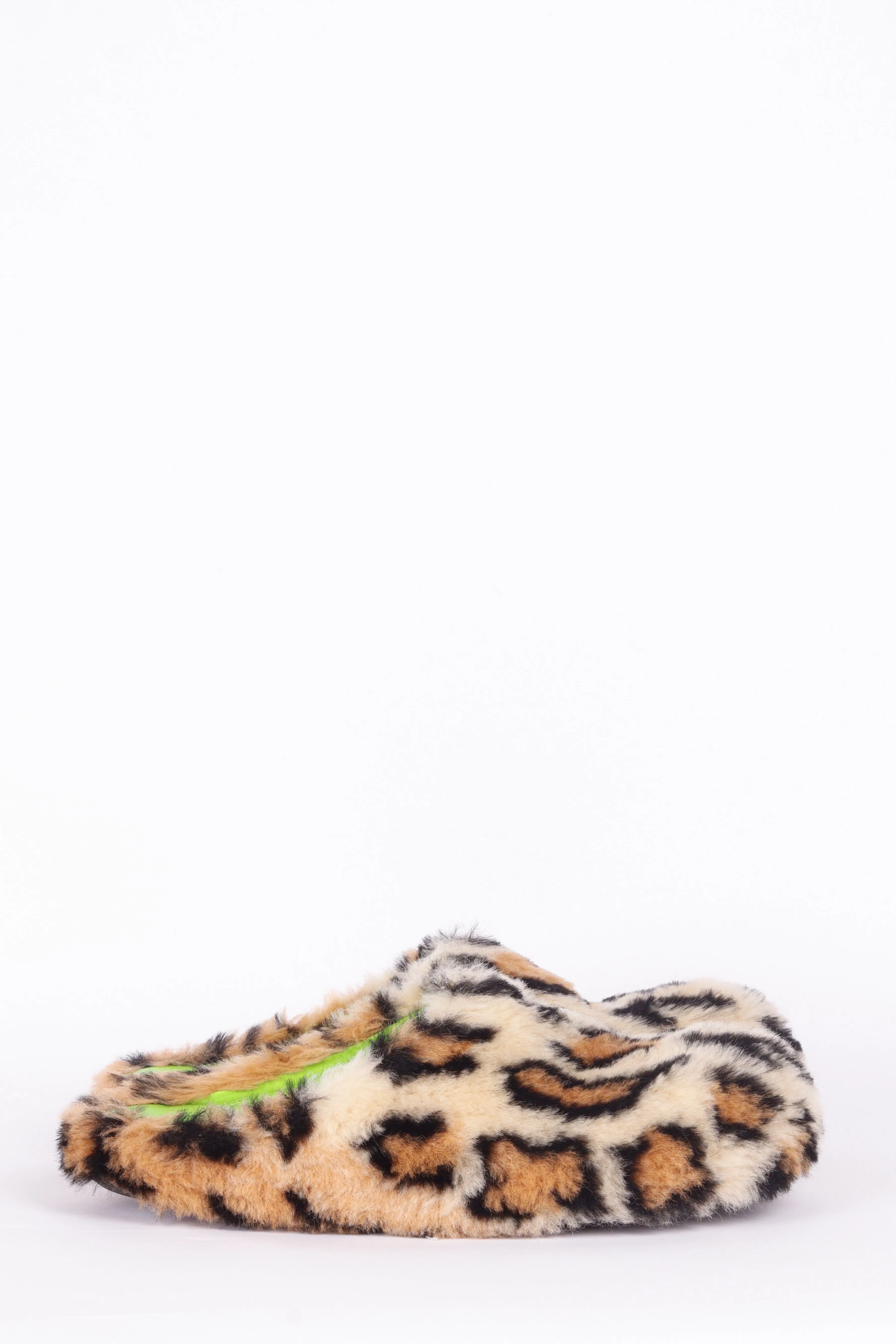 Marni Womens SS22 'Fussbett Sabot' Mules Leopard (2022)