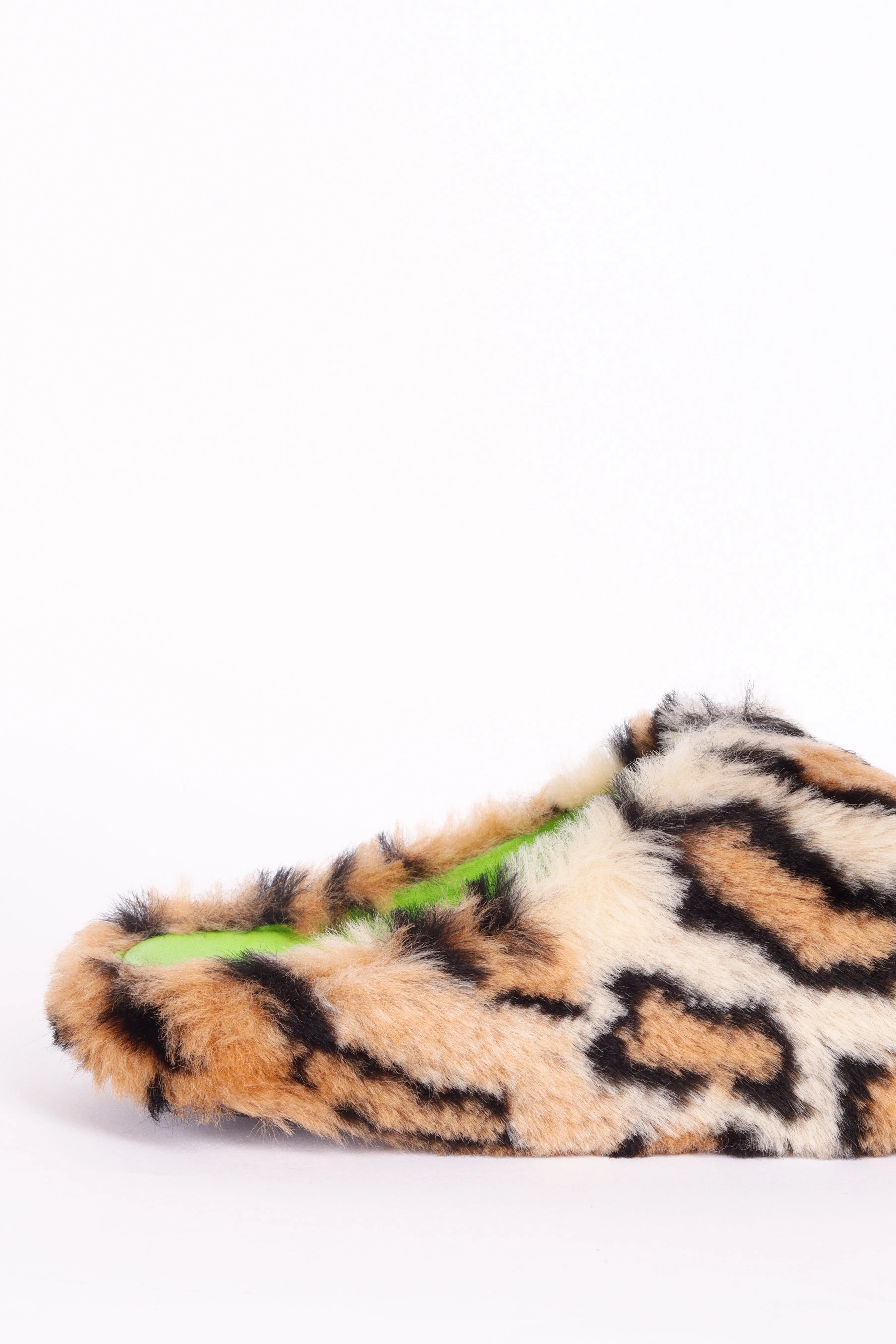 Marni Womens SS22 'Fussbett Sabot' Mules Leopard (2022)