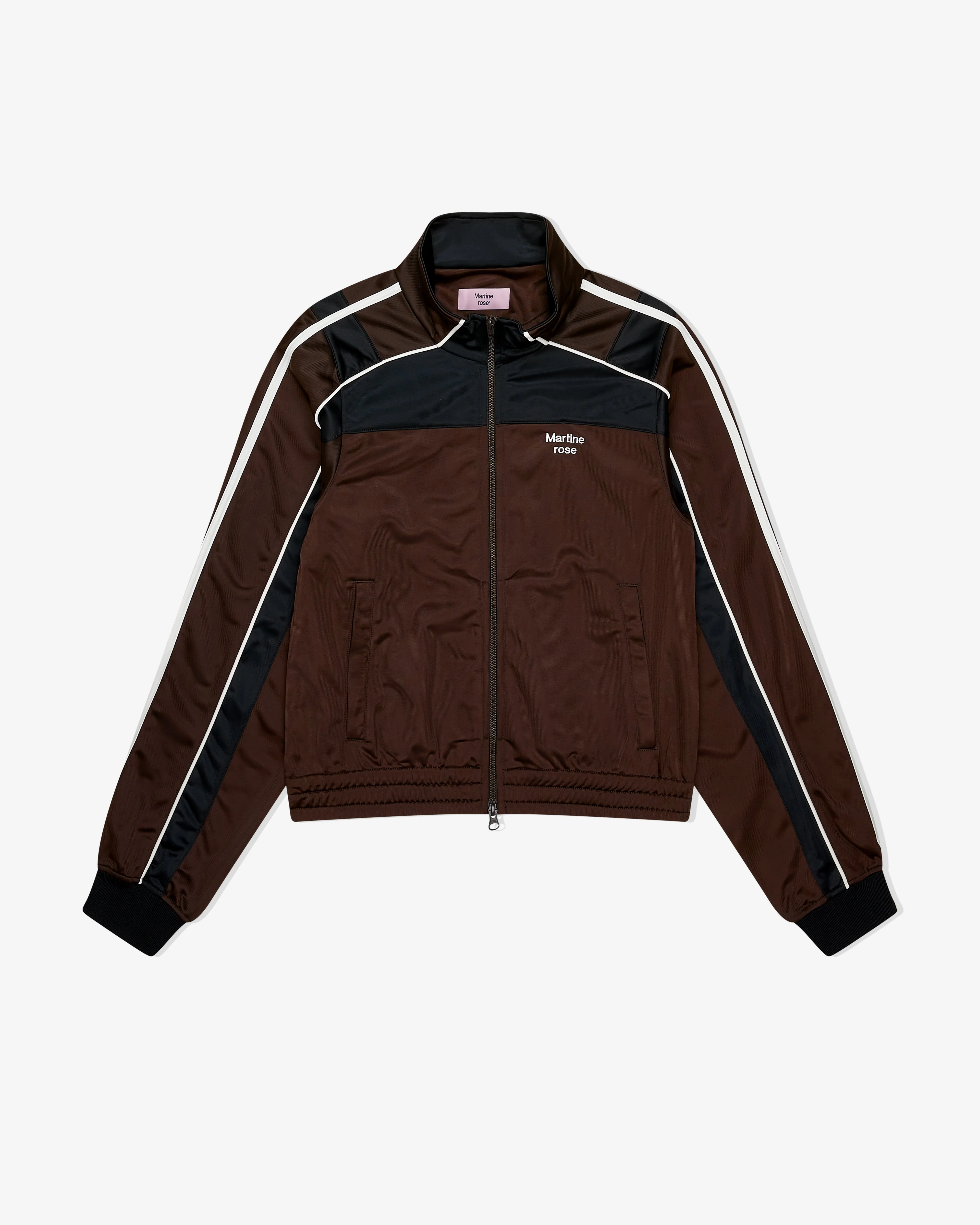 Martine Rose - Women's Shrunken Track Jacket - (Brown)