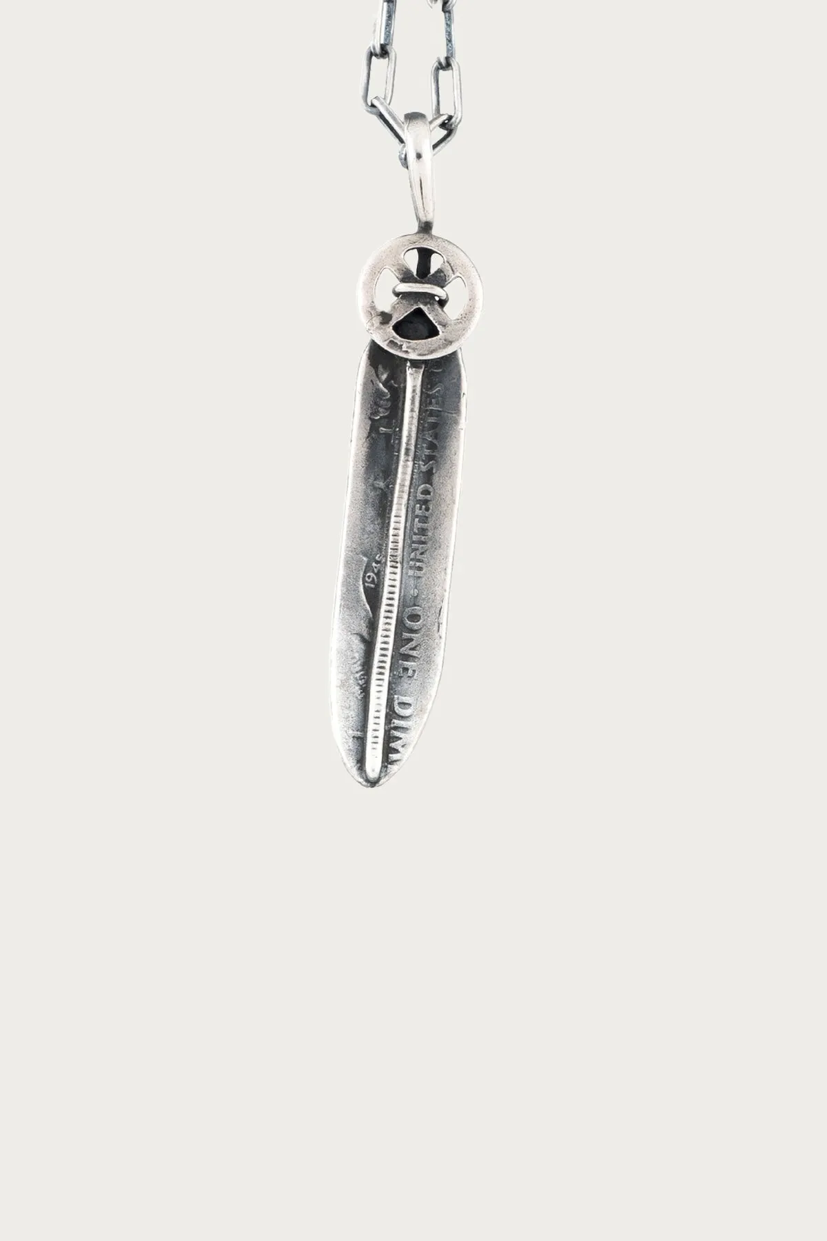 Medicine Wheel Feather Necklace