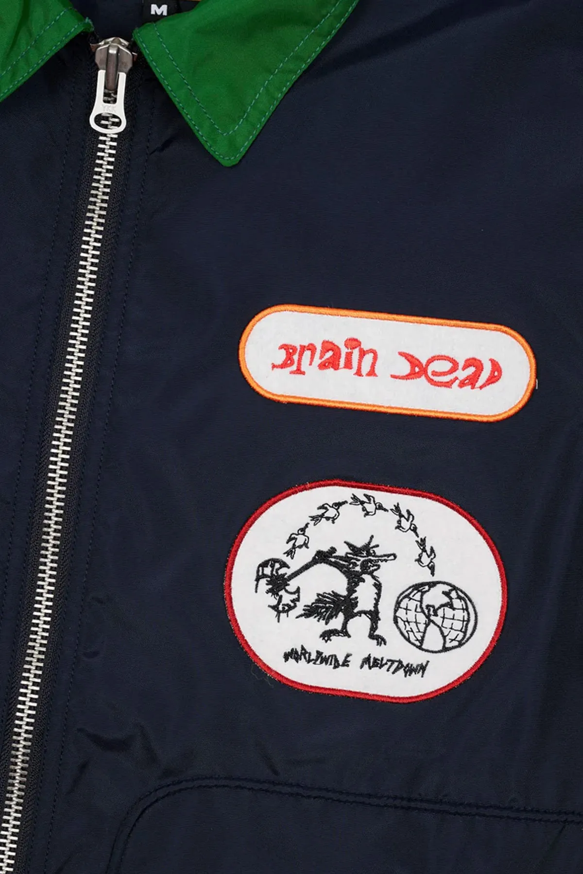 Meltdown Racing Jacket - Navy