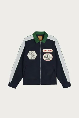 Meltdown Racing Jacket - Navy