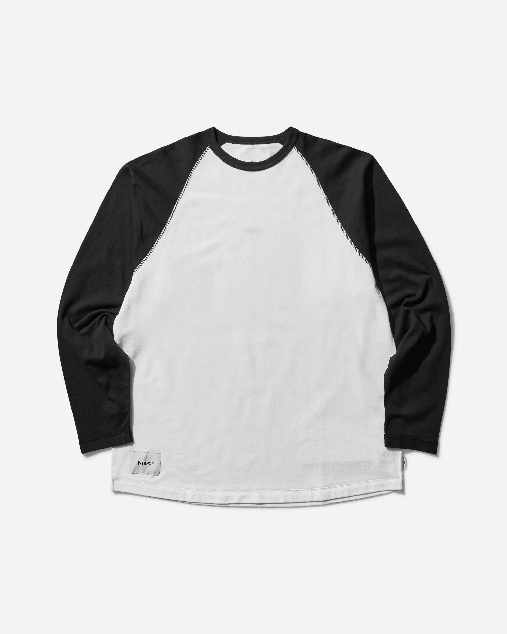 Men's Ian Longsleeve T-Shirt Black / White