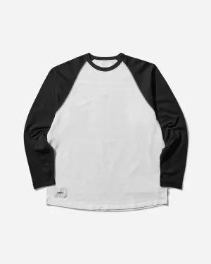 Men's Ian Longsleeve T-Shirt Black / White