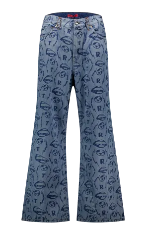 Monogram Denim Pant