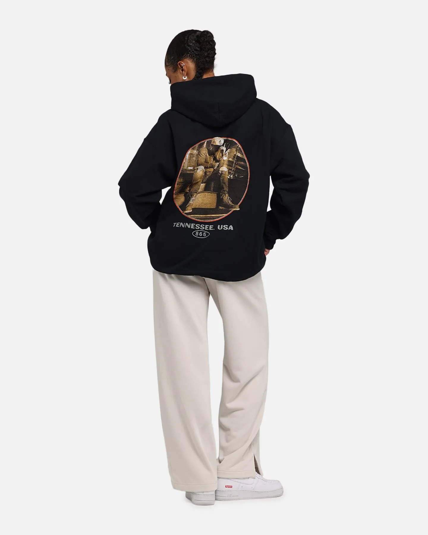 Morgan Wallen Morgan Tennessee Hoodie Black