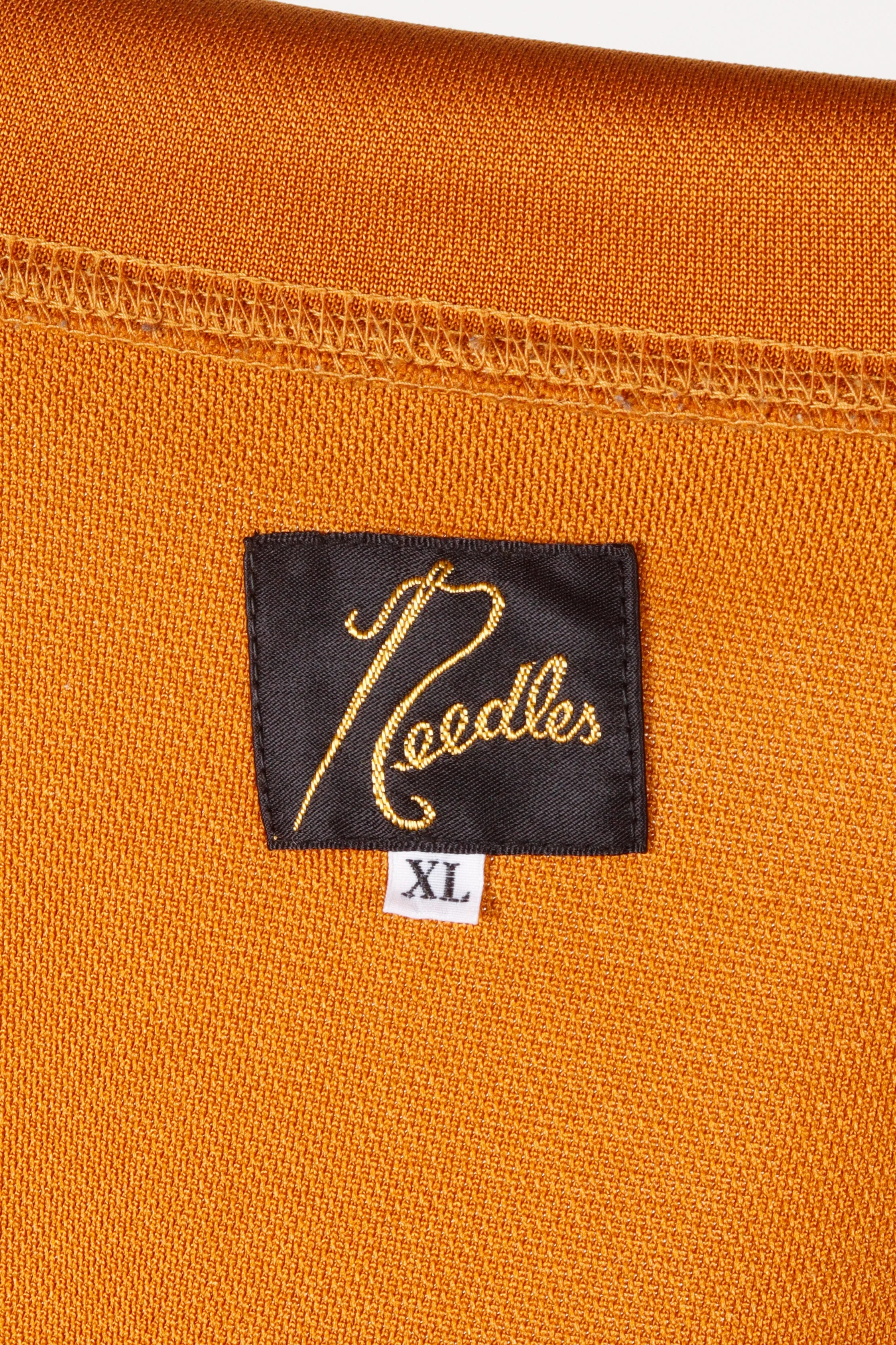 Needles SS24 'Poly Smooth' Track Jacket Mustard (2024)