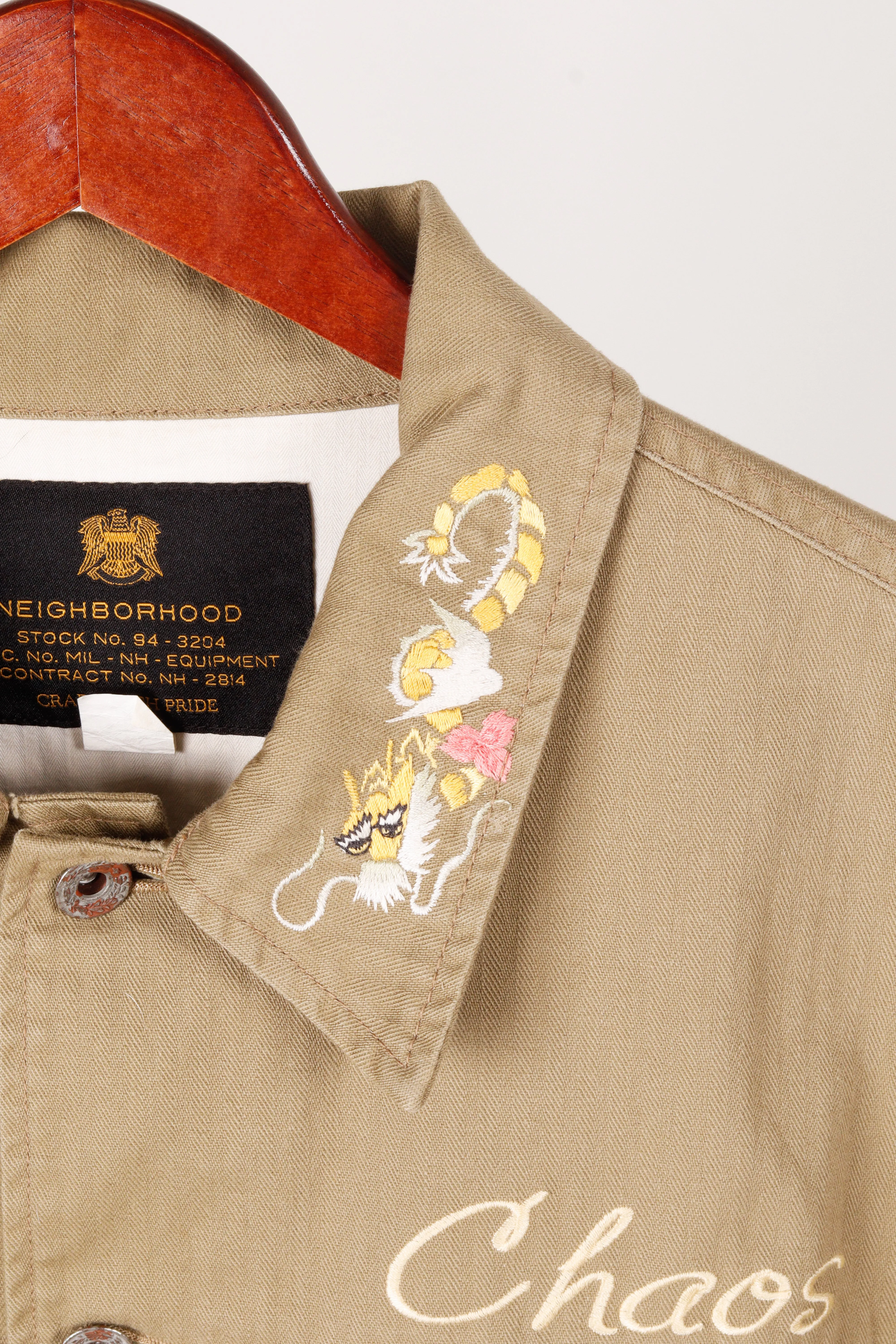 Neighborhood SS15 'Mash' Souvenir Embroidered Chore Coat (2015)