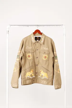 Neighborhood SS15 'Mash' Souvenir Embroidered Chore Coat (2015)