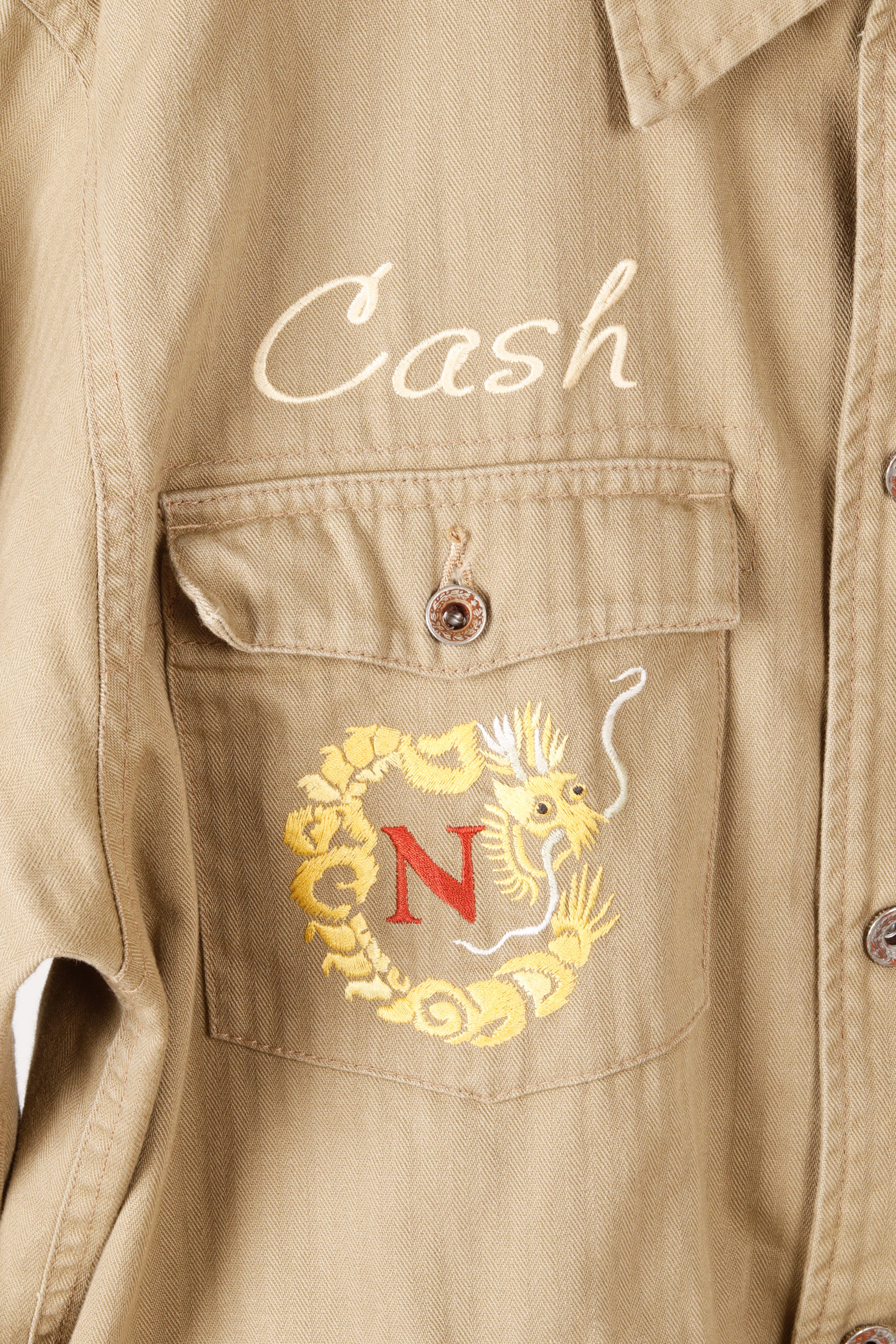 Neighborhood SS15 'Mash' Souvenir Embroidered Chore Coat (2015)