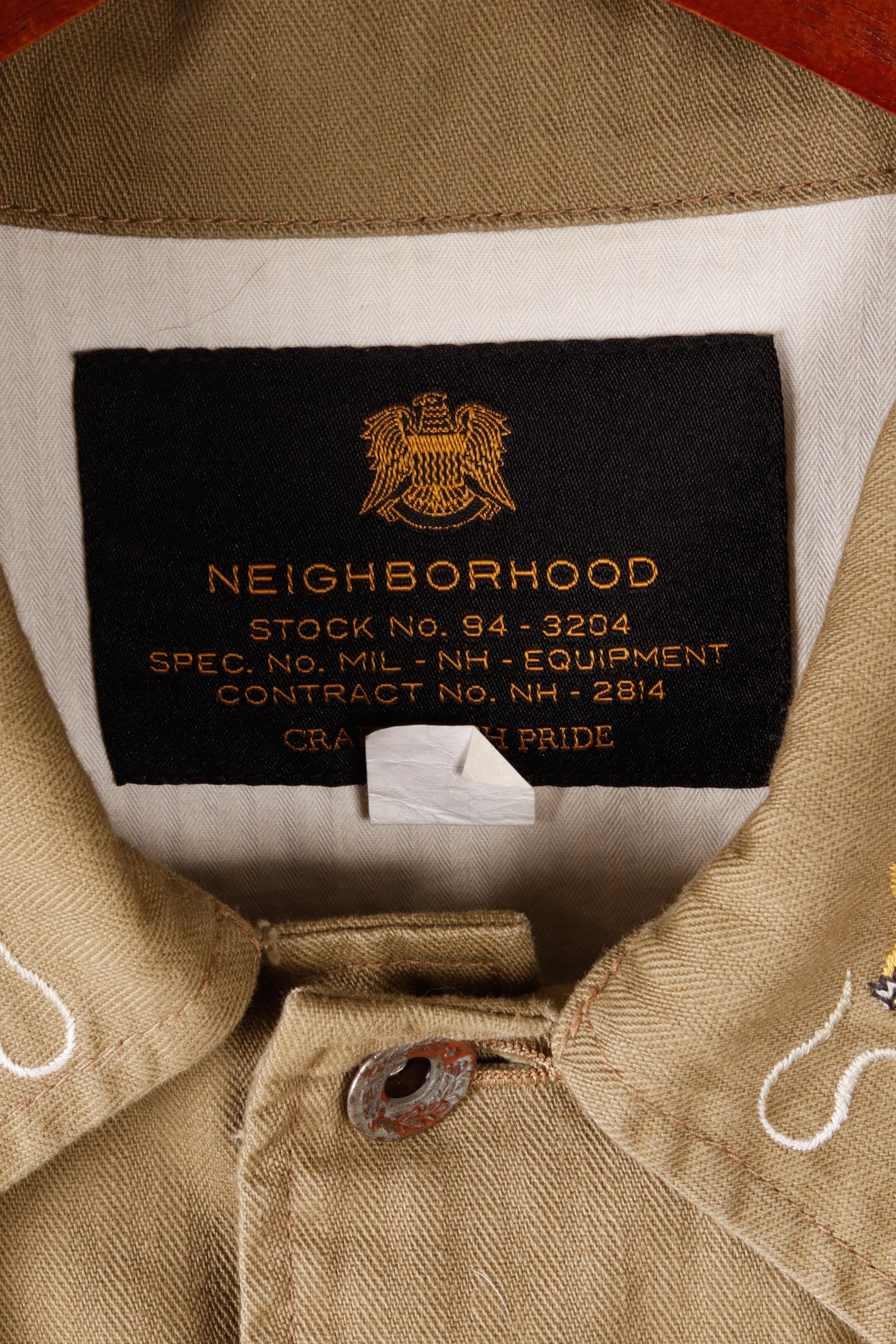 Neighborhood SS15 'Mash' Souvenir Embroidered Chore Coat (2015)