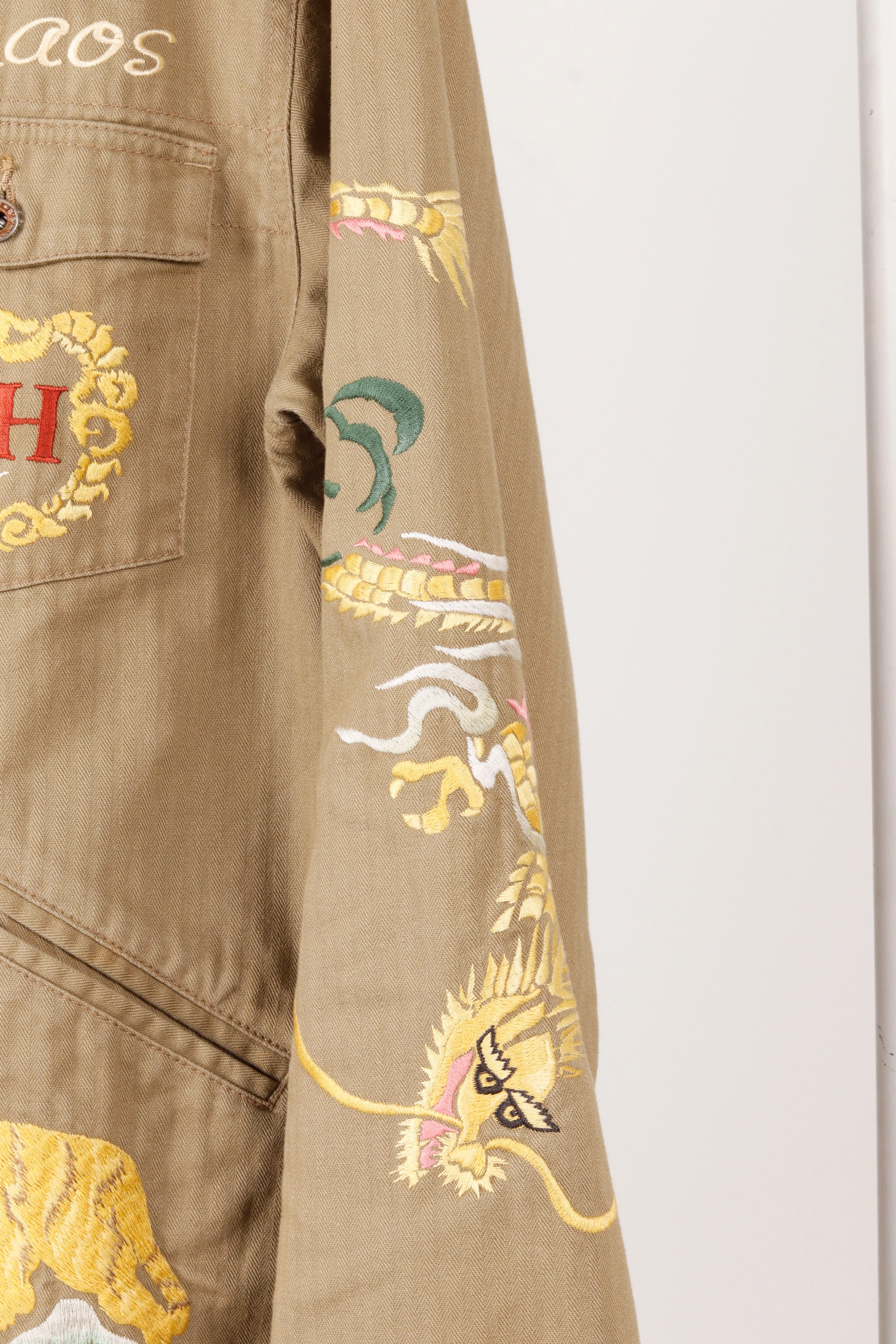 Neighborhood SS15 'Mash' Souvenir Embroidered Chore Coat (2015)