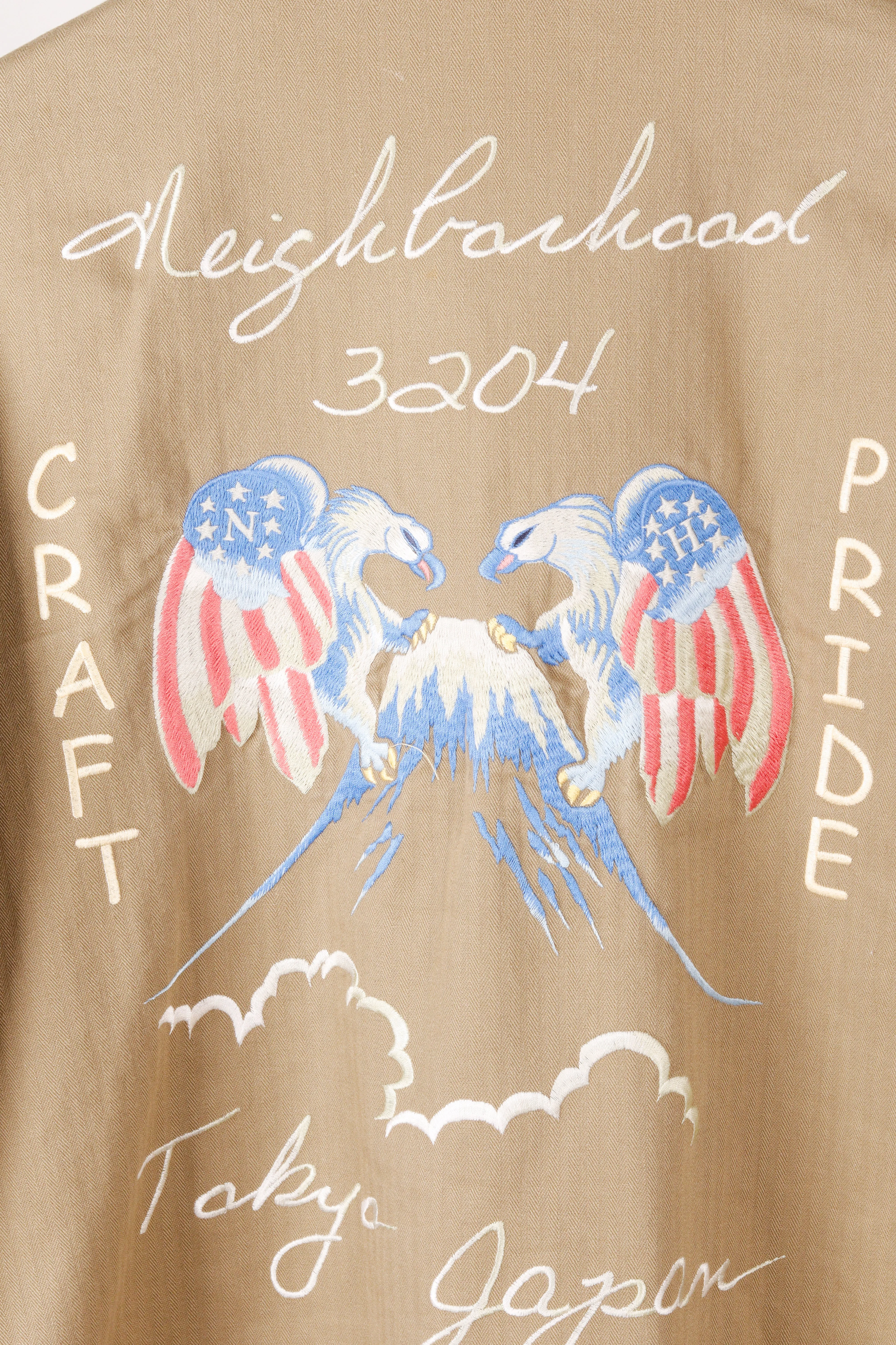 Neighborhood SS15 'Mash' Souvenir Embroidered Chore Coat (2015)