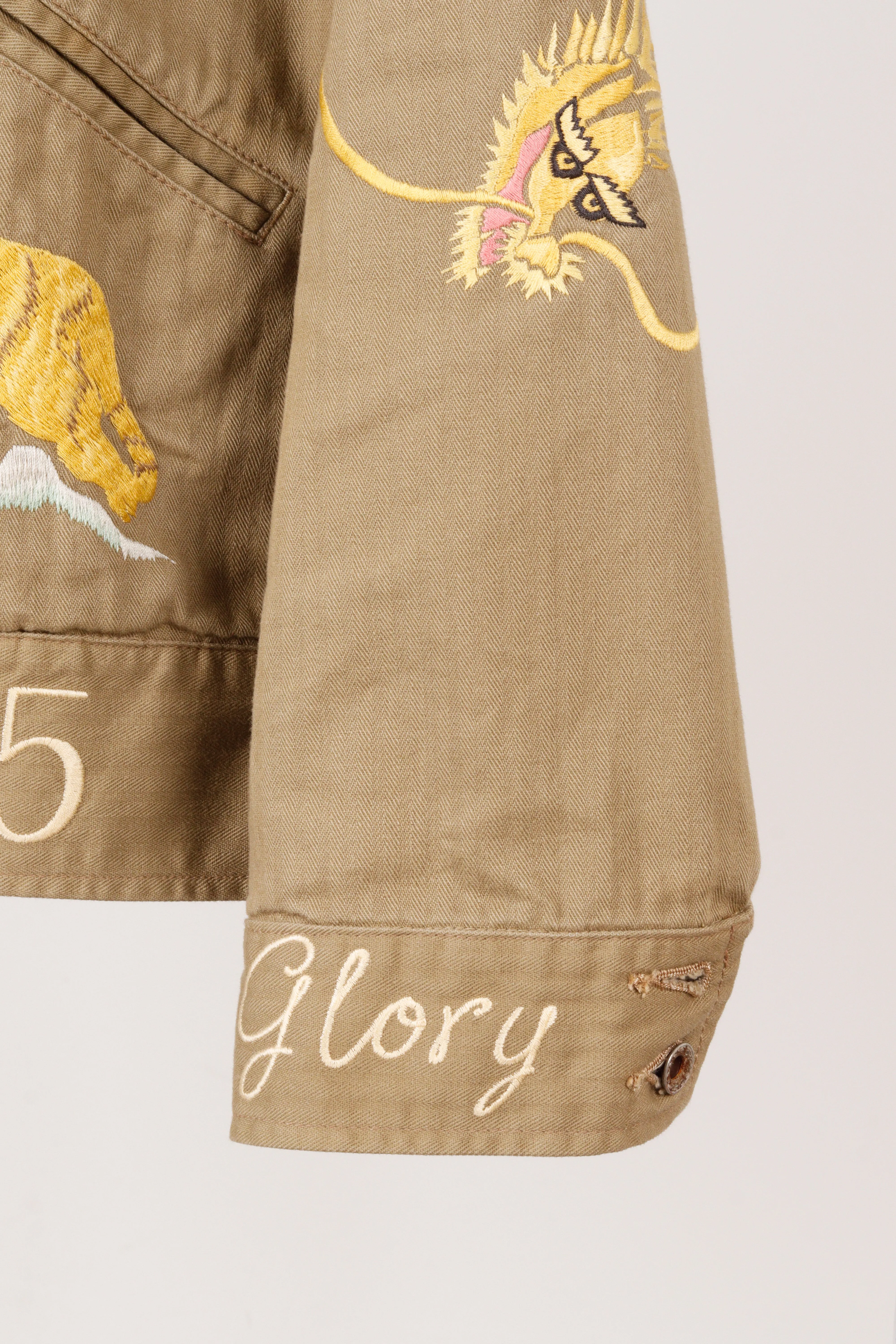 Neighborhood SS15 'Mash' Souvenir Embroidered Chore Coat (2015)