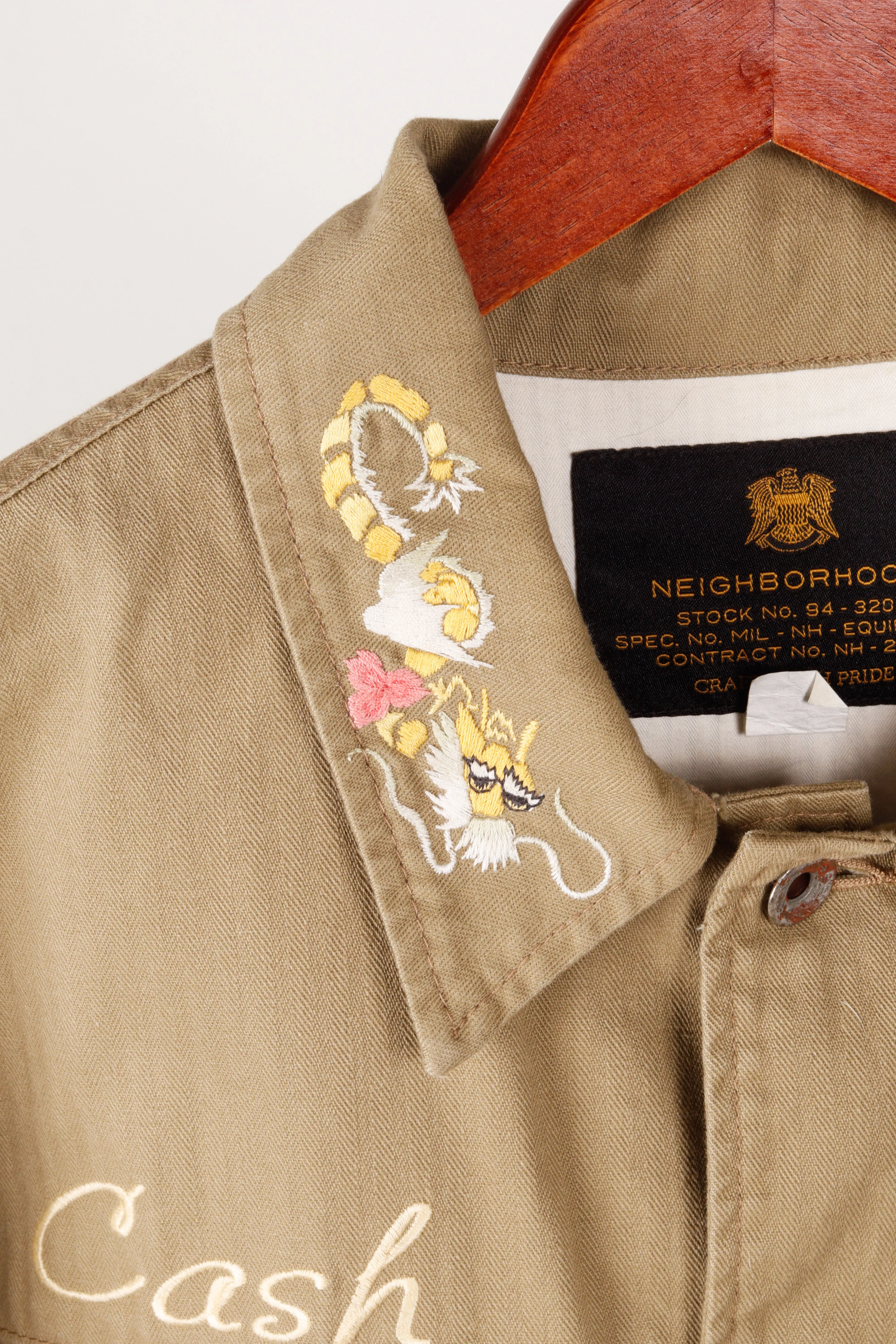 Neighborhood SS15 'Mash' Souvenir Embroidered Chore Coat (2015)