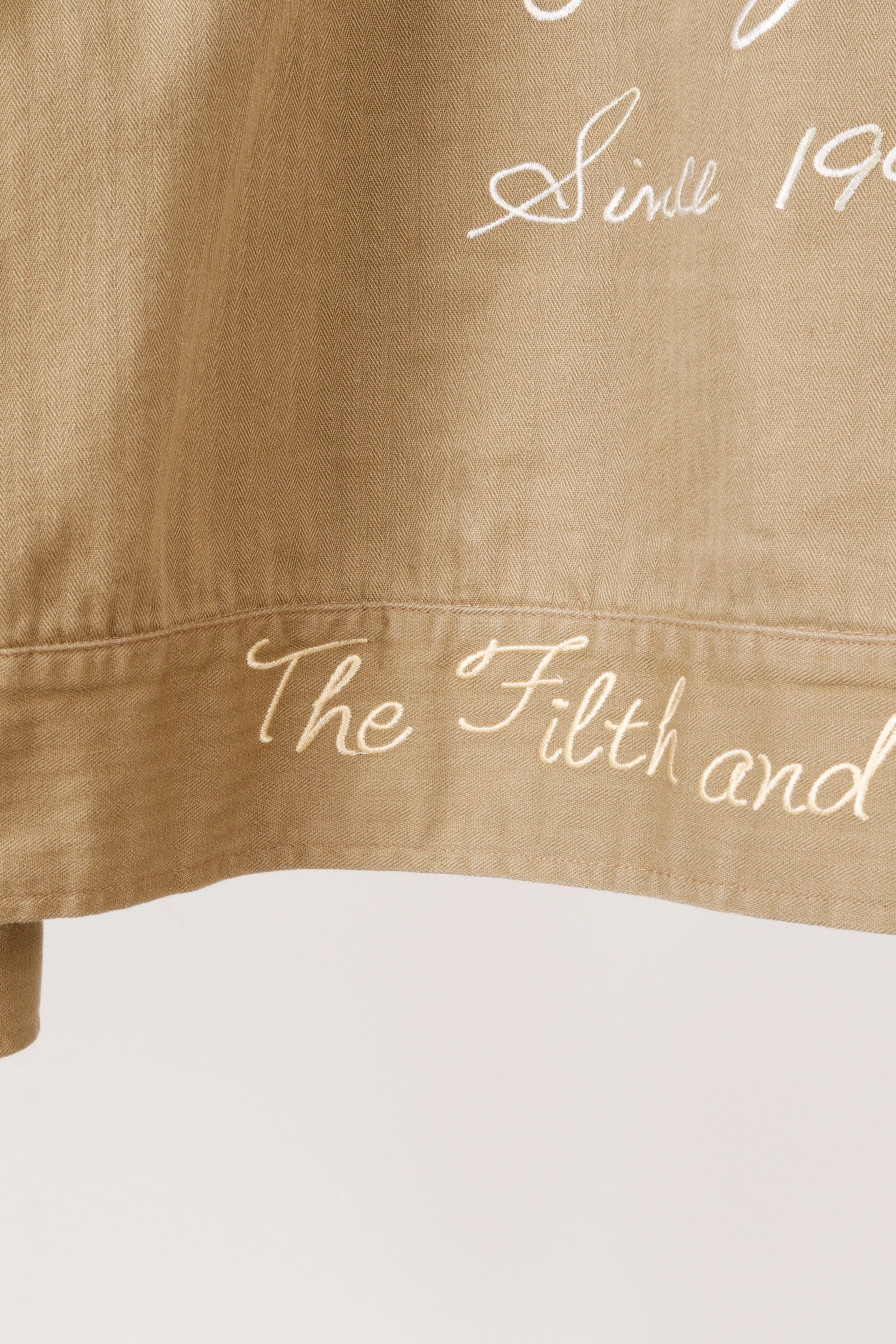 Neighborhood SS15 'Mash' Souvenir Embroidered Chore Coat (2015)
